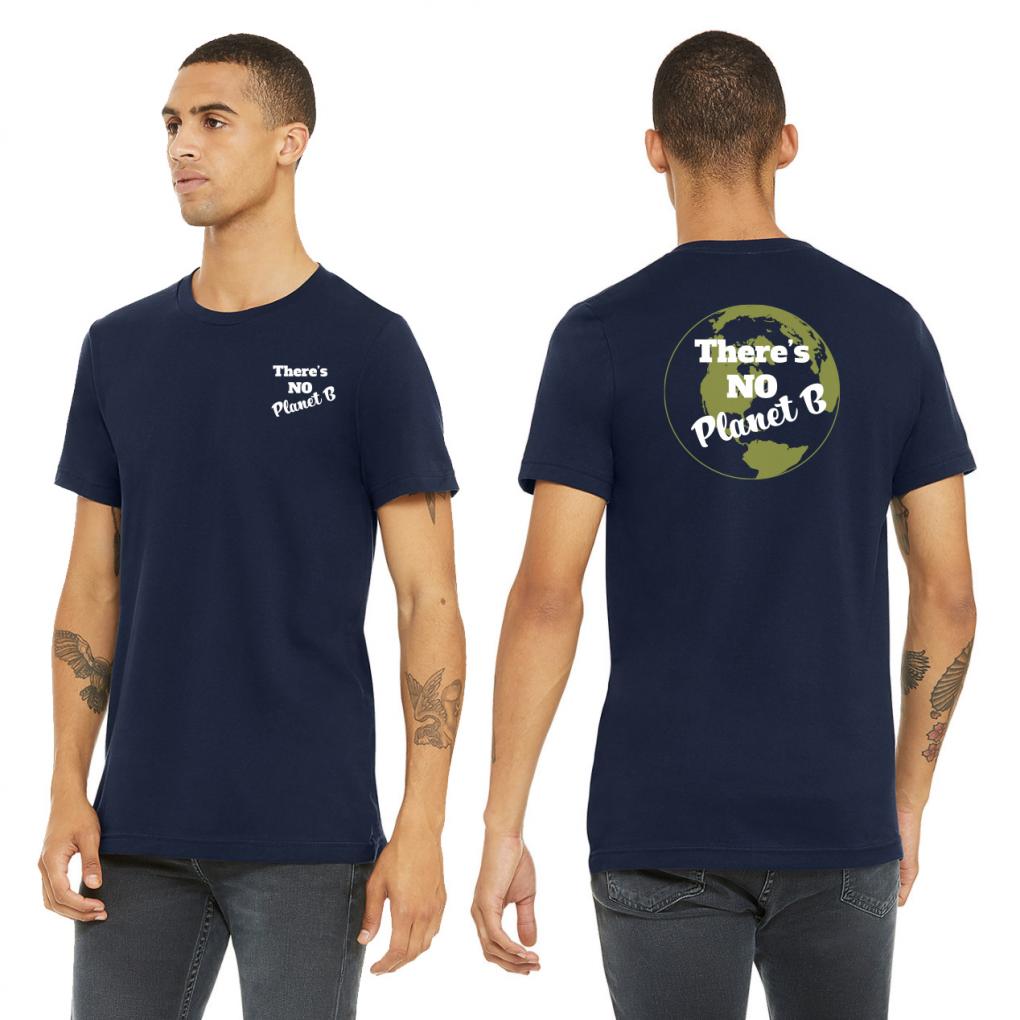 USA made unisex short sleeve t-shirt earth day
