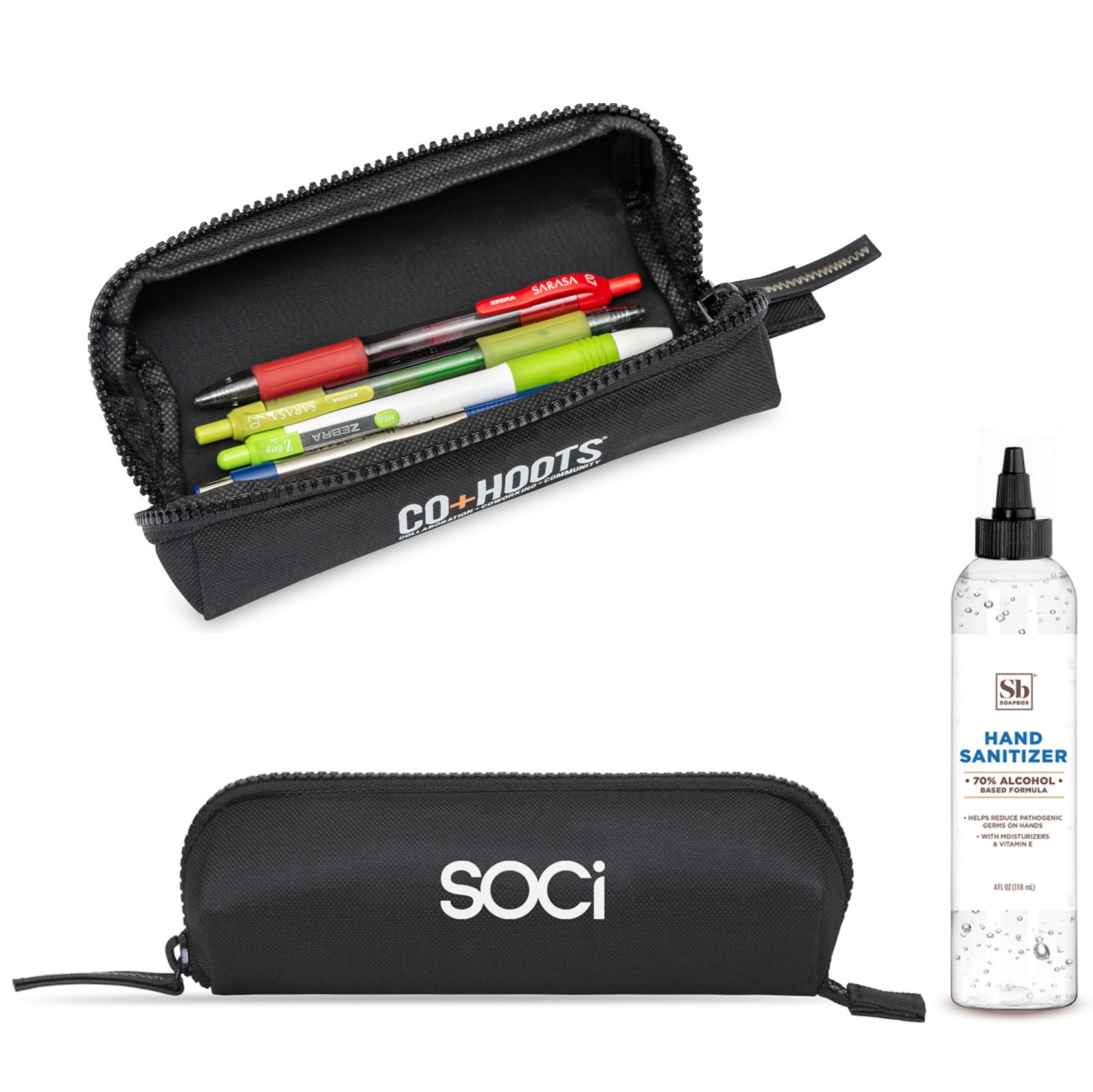 Clean, Carry & Go Sanitizer Set | Reusable