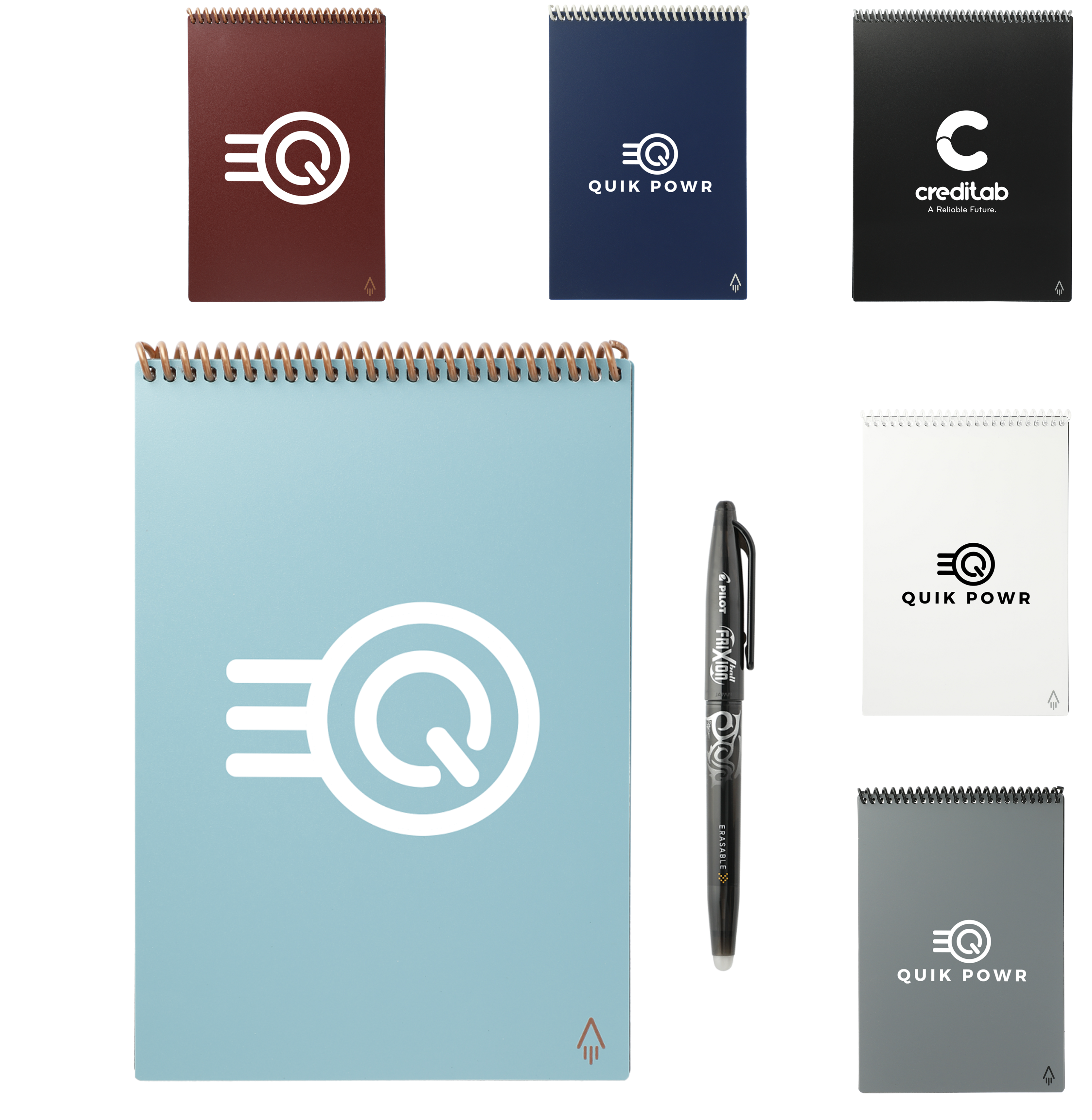Custom RocketBook Erasable Notebook Set | 9x6