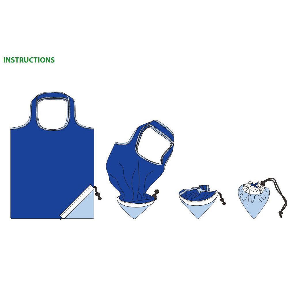 Foldaway Shopping Bags Instructions