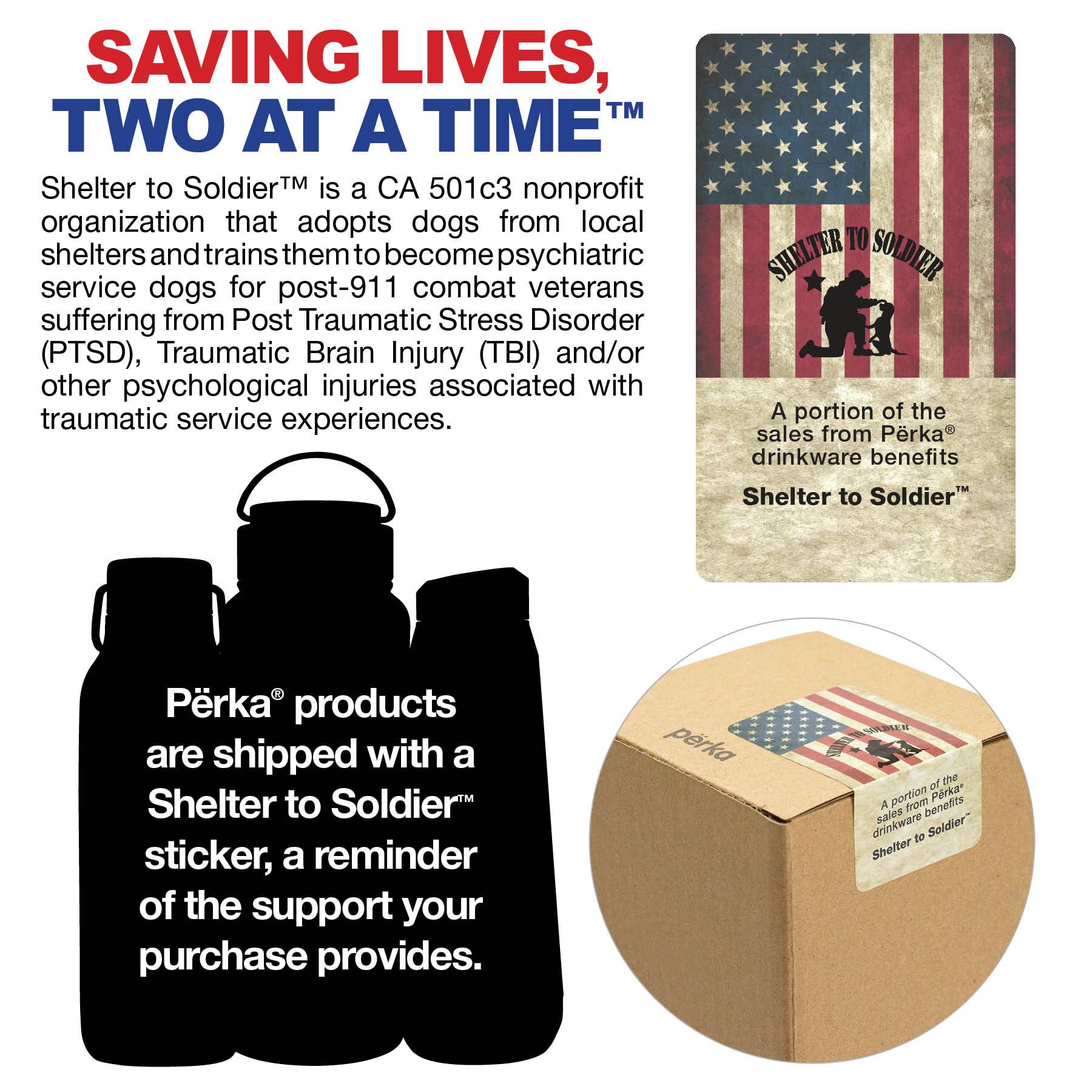 Perka® Shelter to Soldier