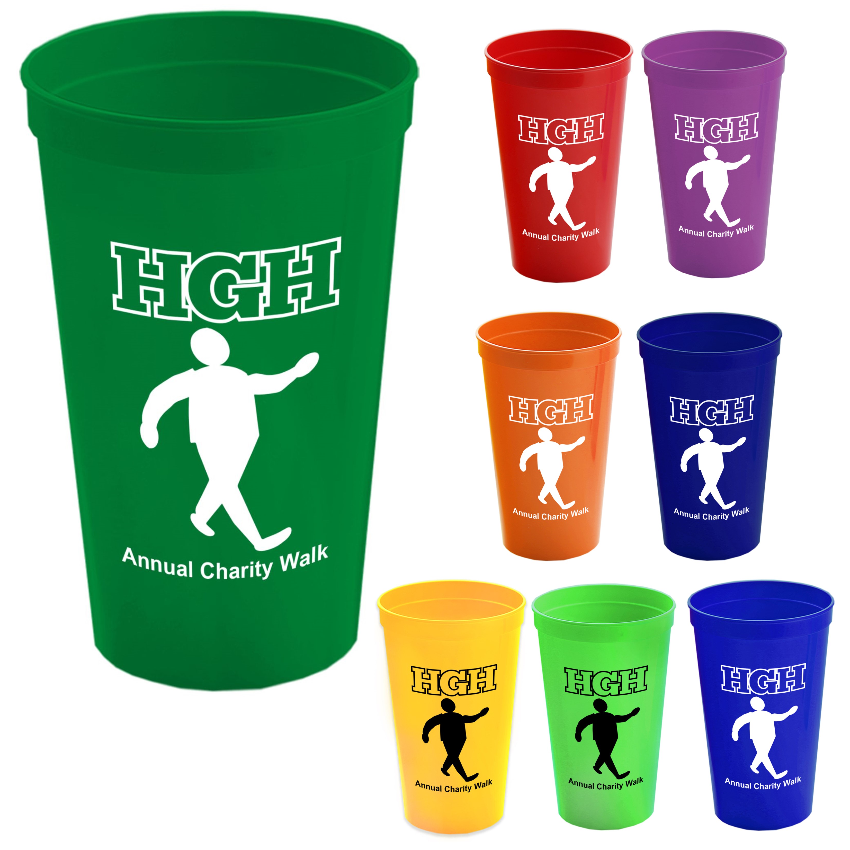 Personalized Stadium Cups | Recycled | USA Made | 22 oz 