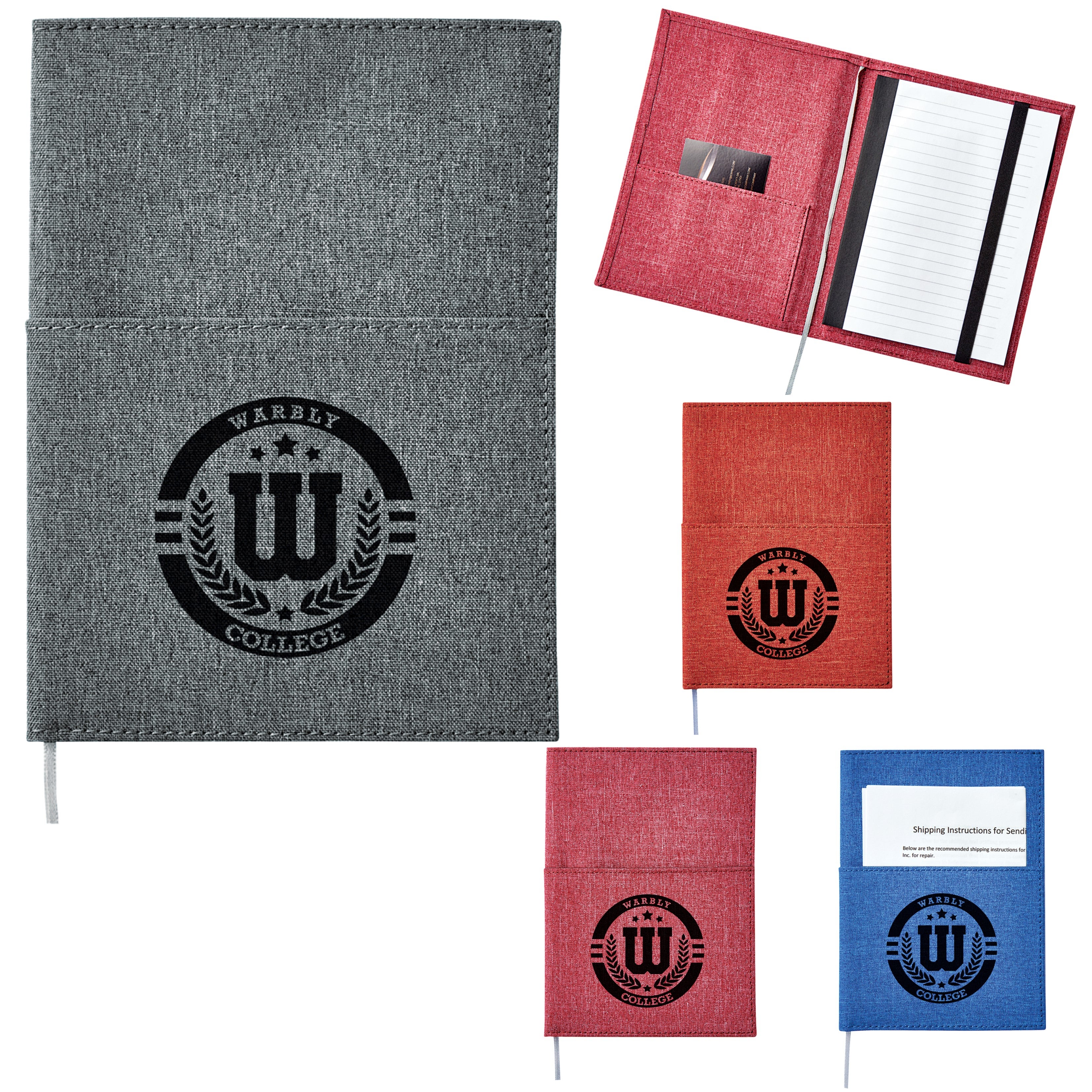 Refillable Canvas Pocket Notebook | 5x7