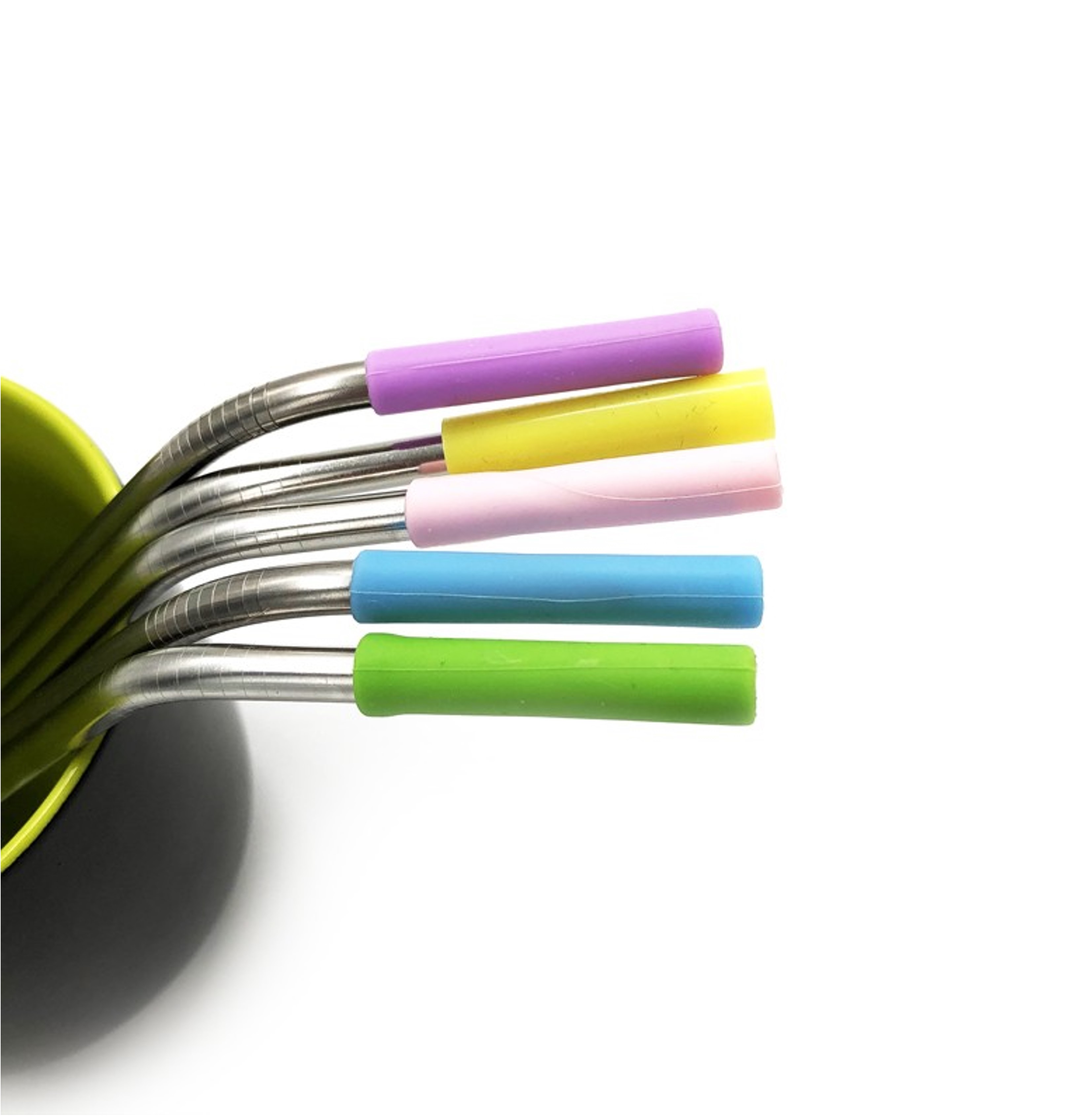 Silicone Tip for Stainless Steel Straw | Reusable