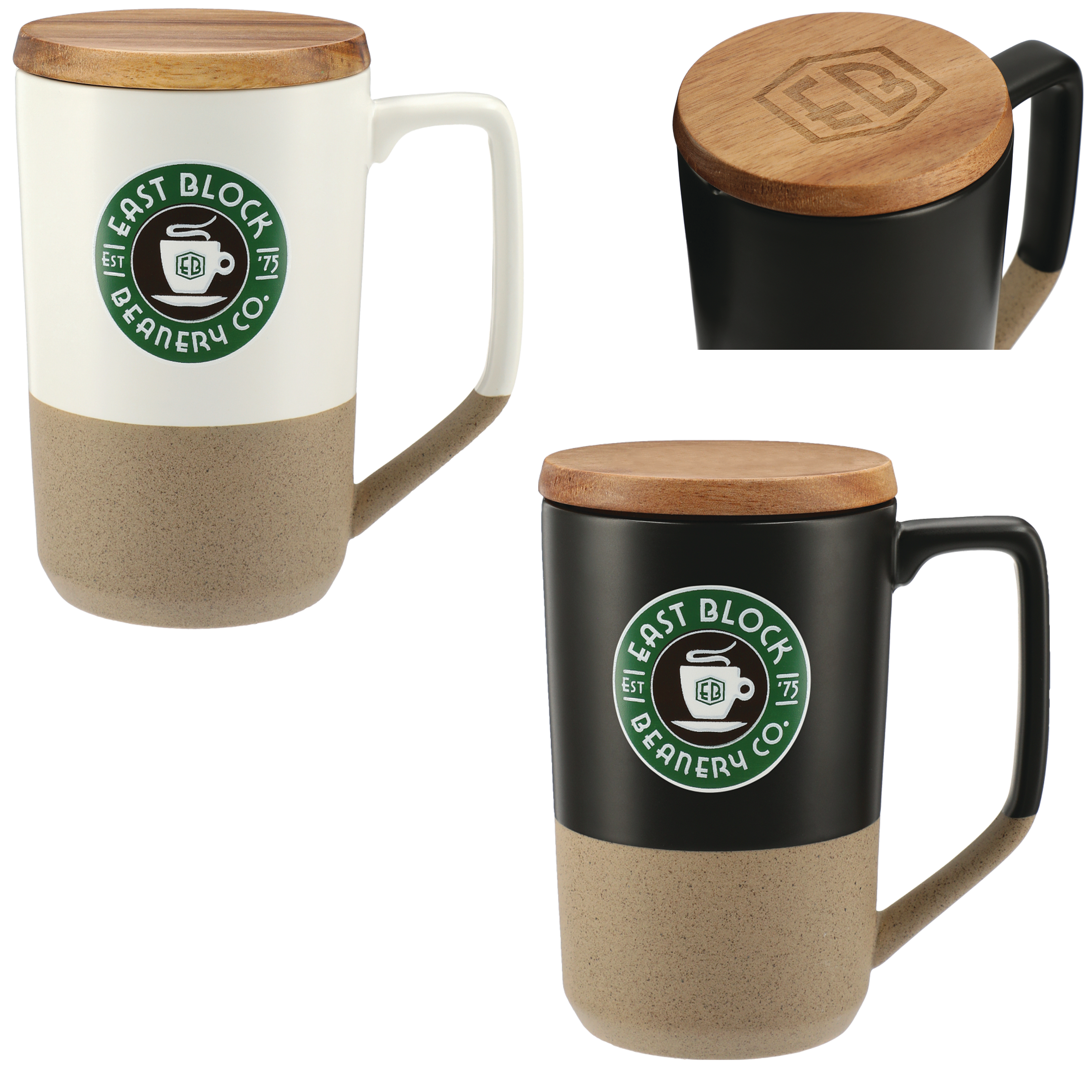 Tea & Coffee Mug with Lid | 16 oz
