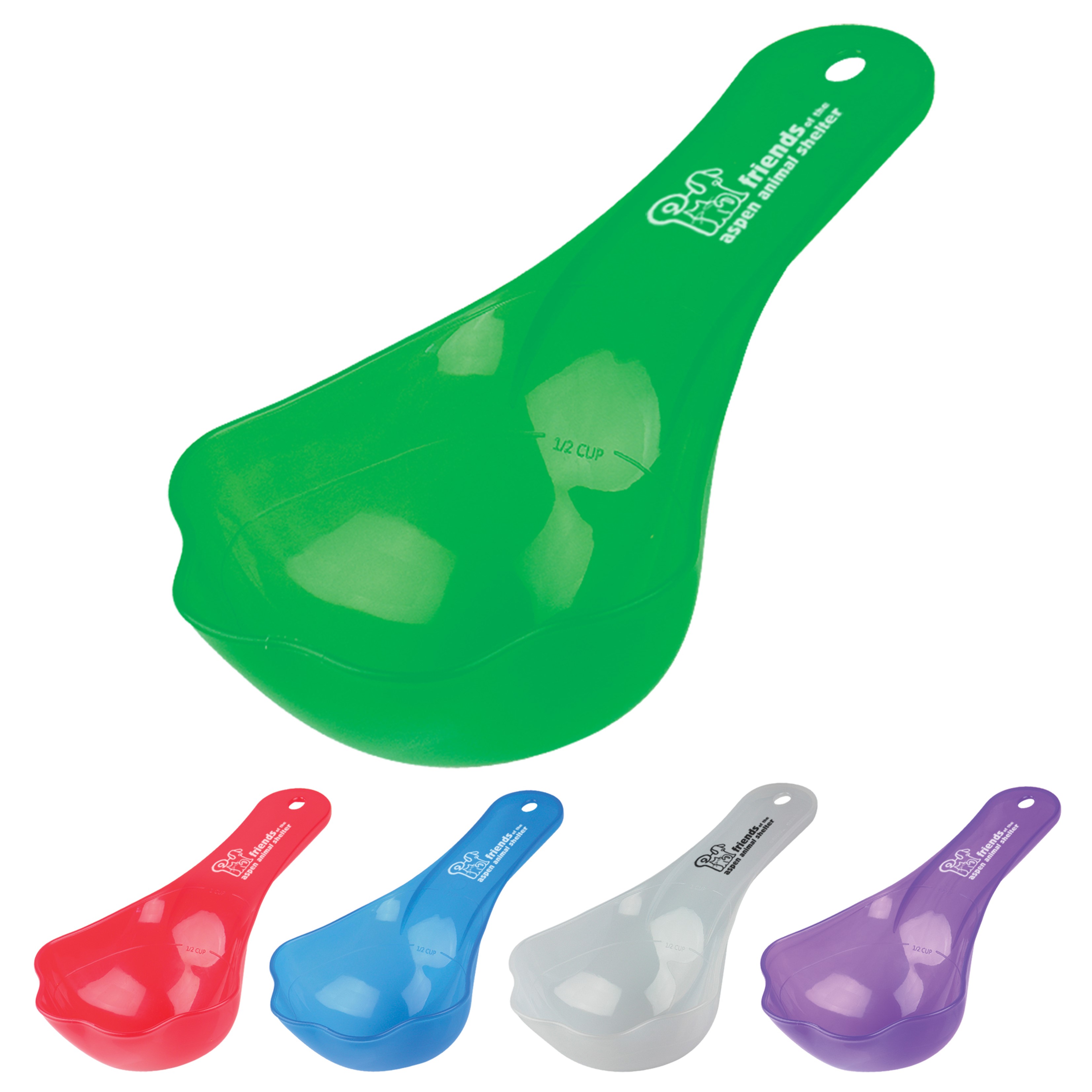 Pet Food Scoop | Paw Shaped | USA Made 