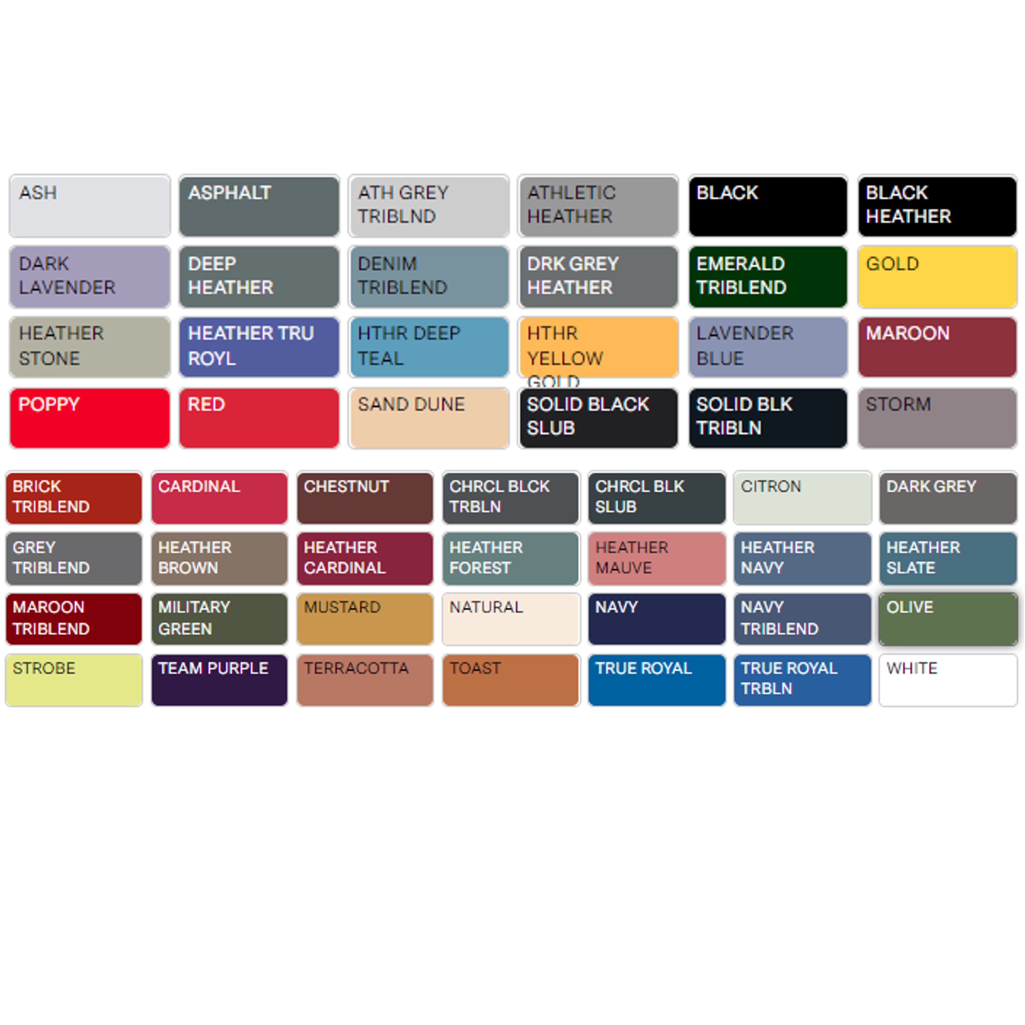 Unisex Cotton Long Sleeve T-Shirt WRAP Certified All Product Colors
