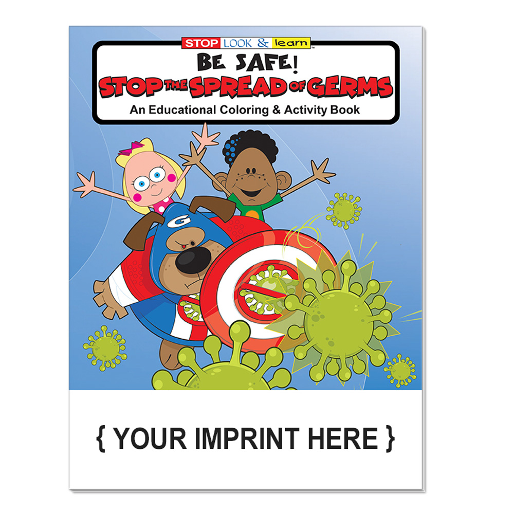 Activity Books for Kids | USA Made | Fighting Germs