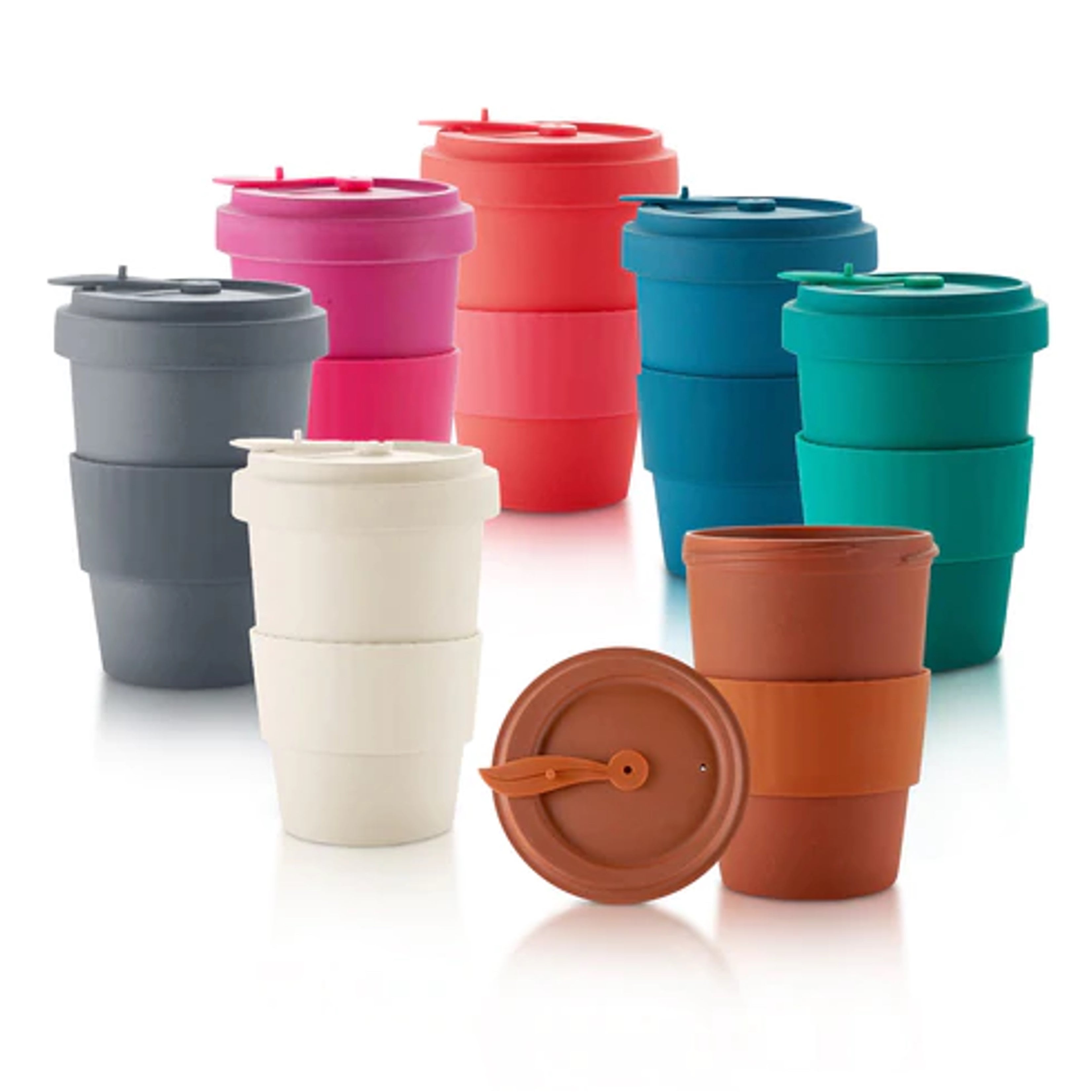 Bamboo Fiber Coffee Tumbler 16 oz