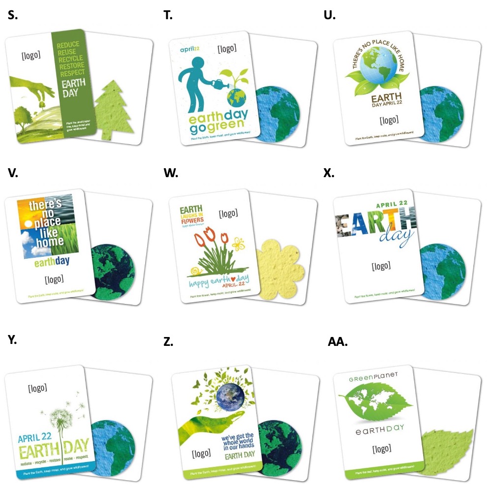 Earth Day Plantable Gift Packs