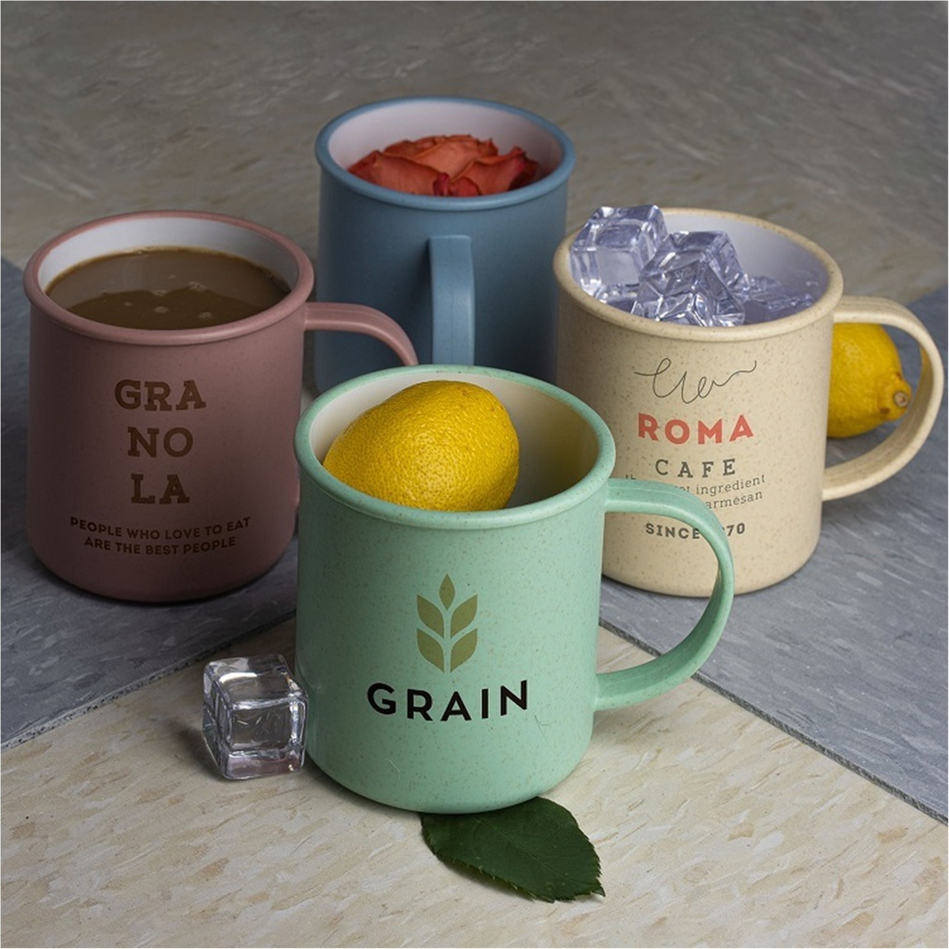 Reusable Wheat Mug| 18oz