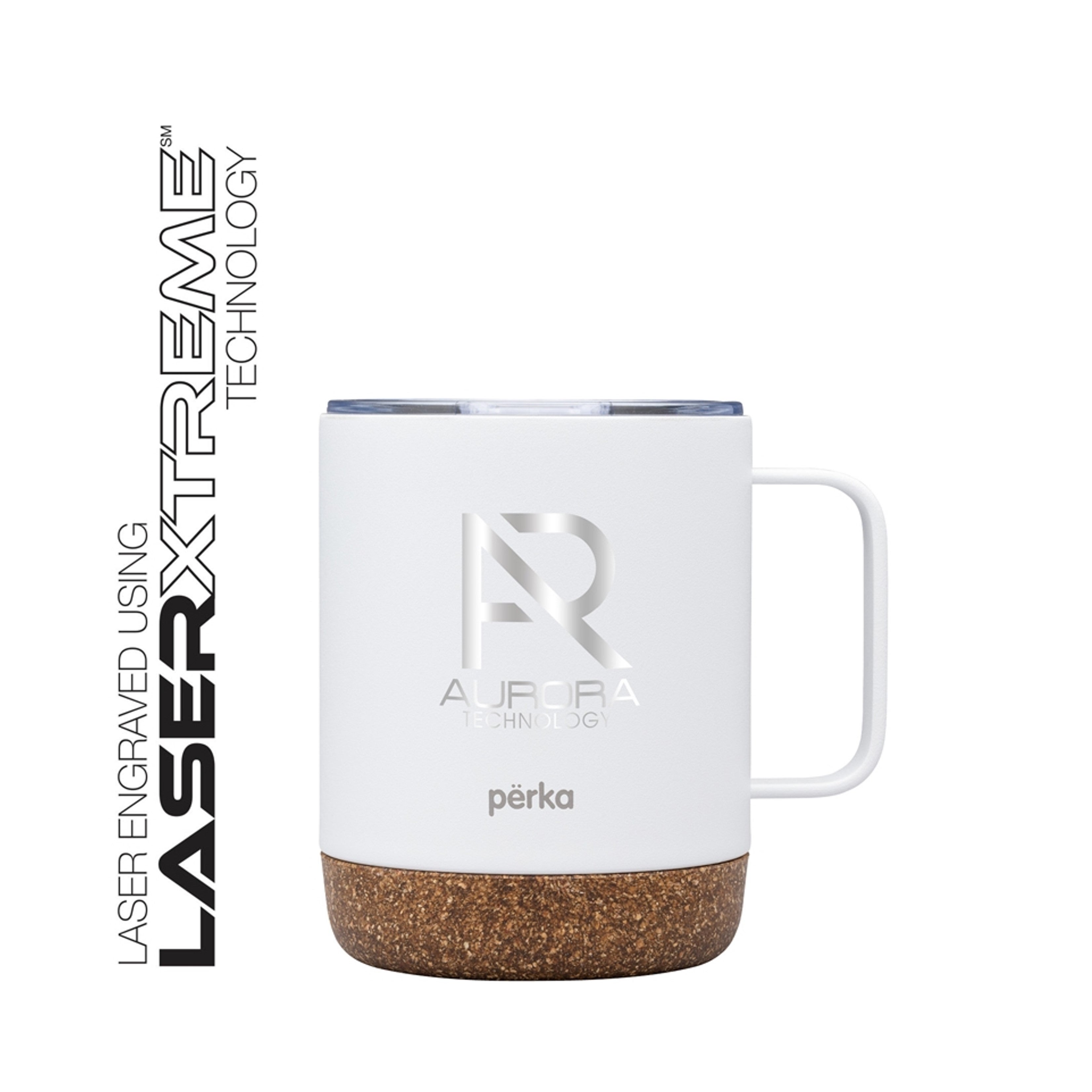 Perka® Stainless Steel Camping Mug with Lid | 12 oz