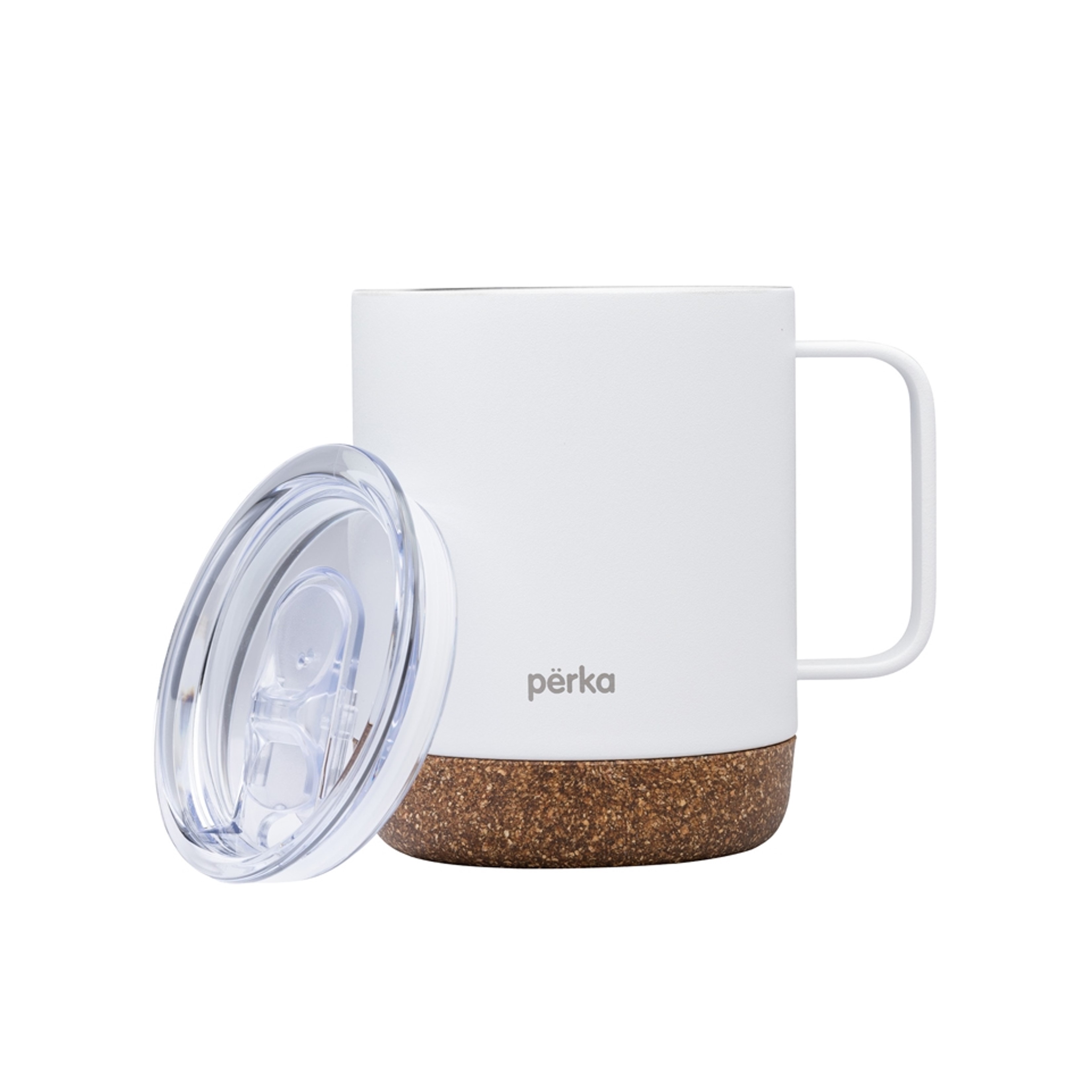 Perka® Stainless Steel Camping Mug with Lid | 12 oz 