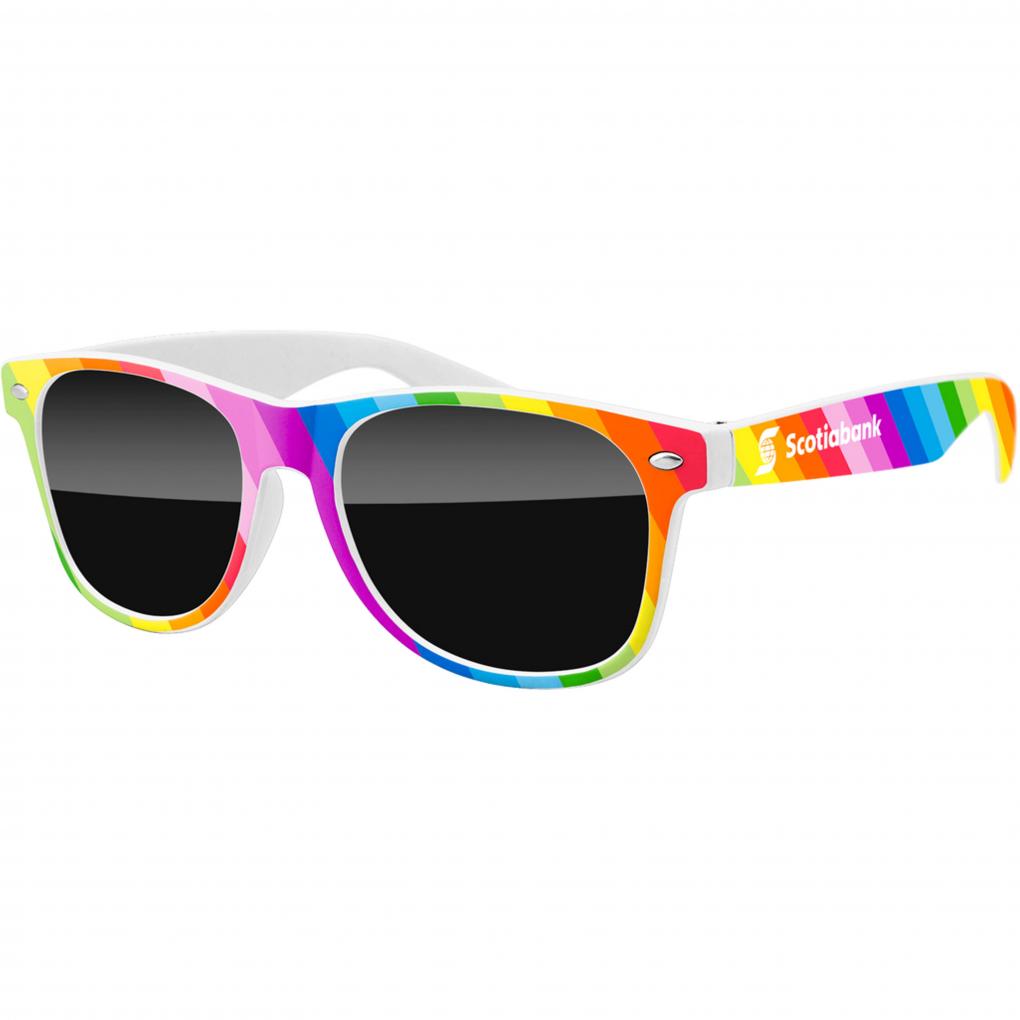 Rainbow Promotional Sunglasses | Recycled | Adults