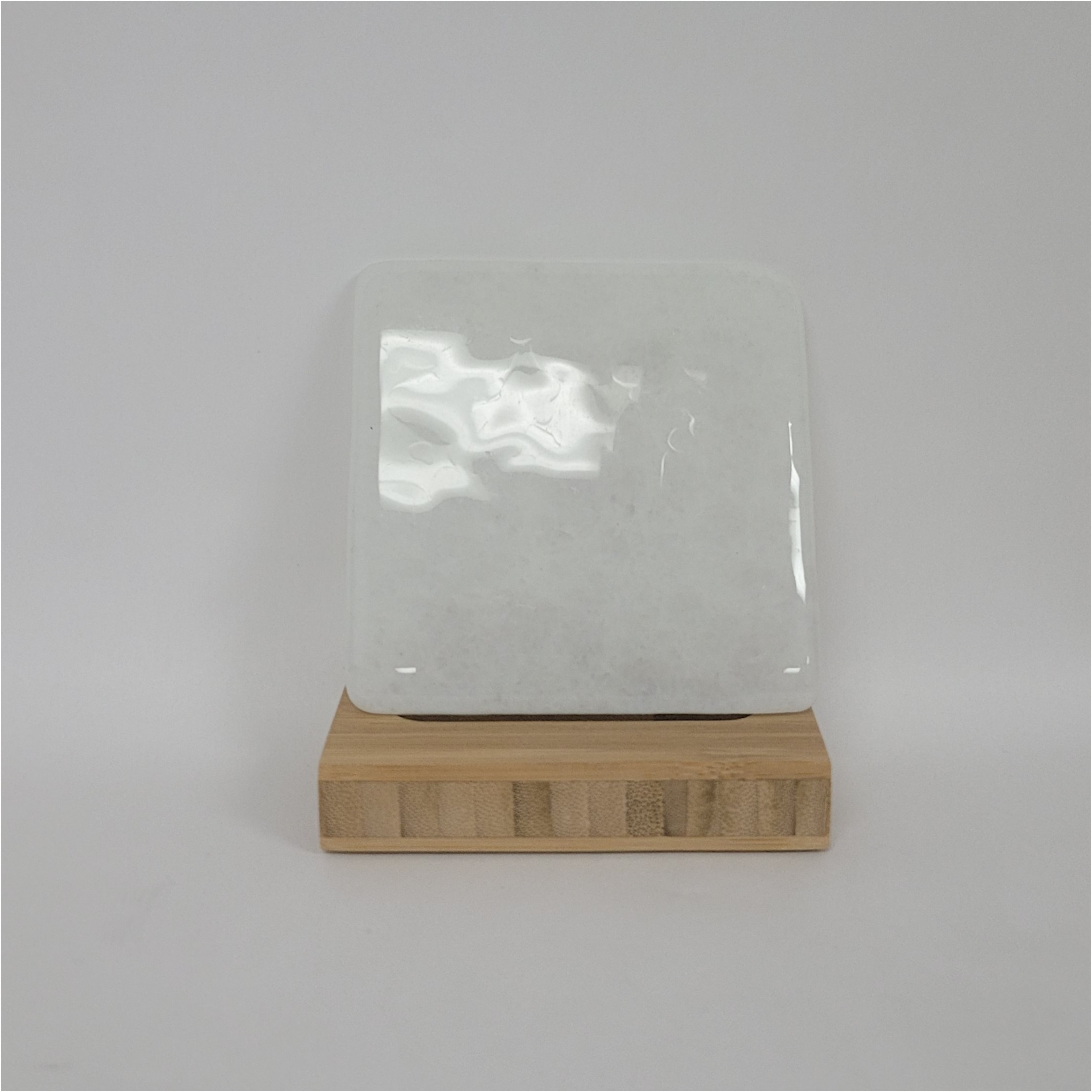 USA Made Recycled Glass Bamboo Base Awards | 5" Square