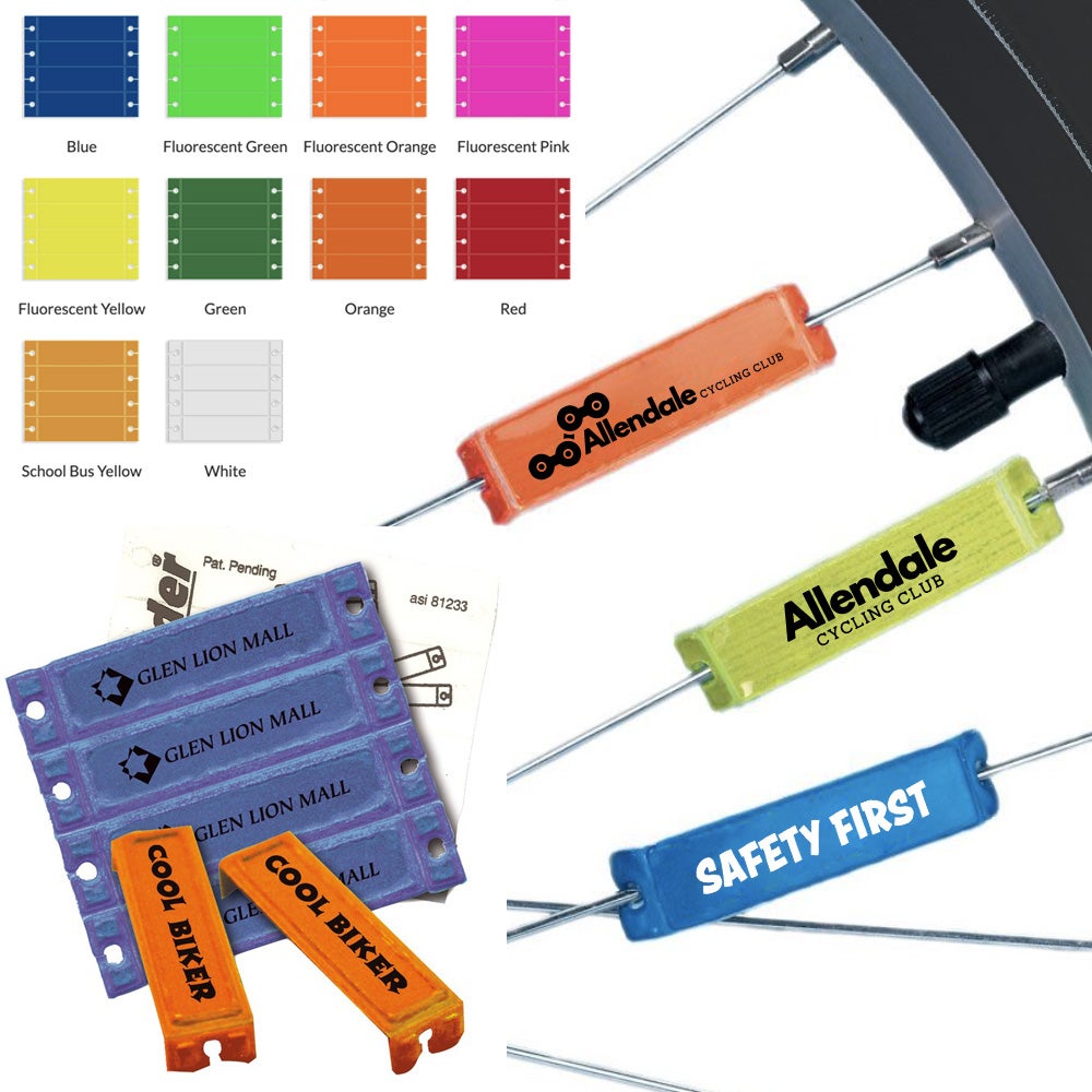 USA Made Bicycle Spoke Reflectors