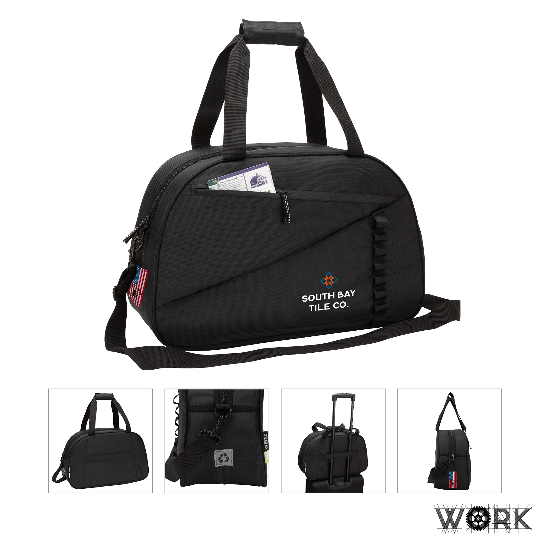 WORK® RPET Recycled Duffle Bag