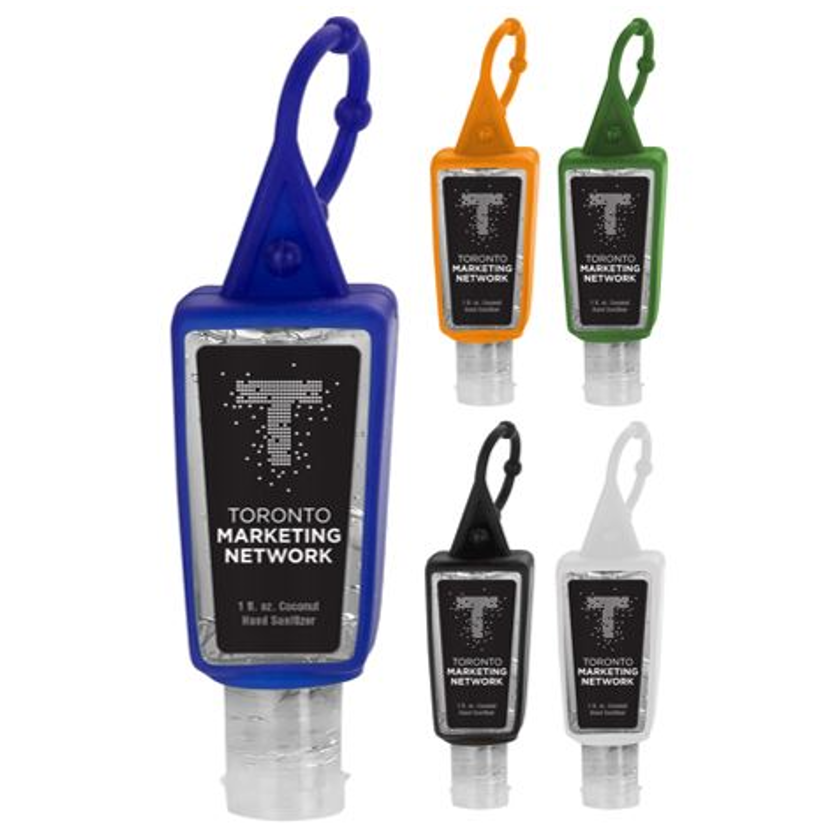 Hand Sanitizer in Trapezoid Bottle | USA Made | 1 oz
