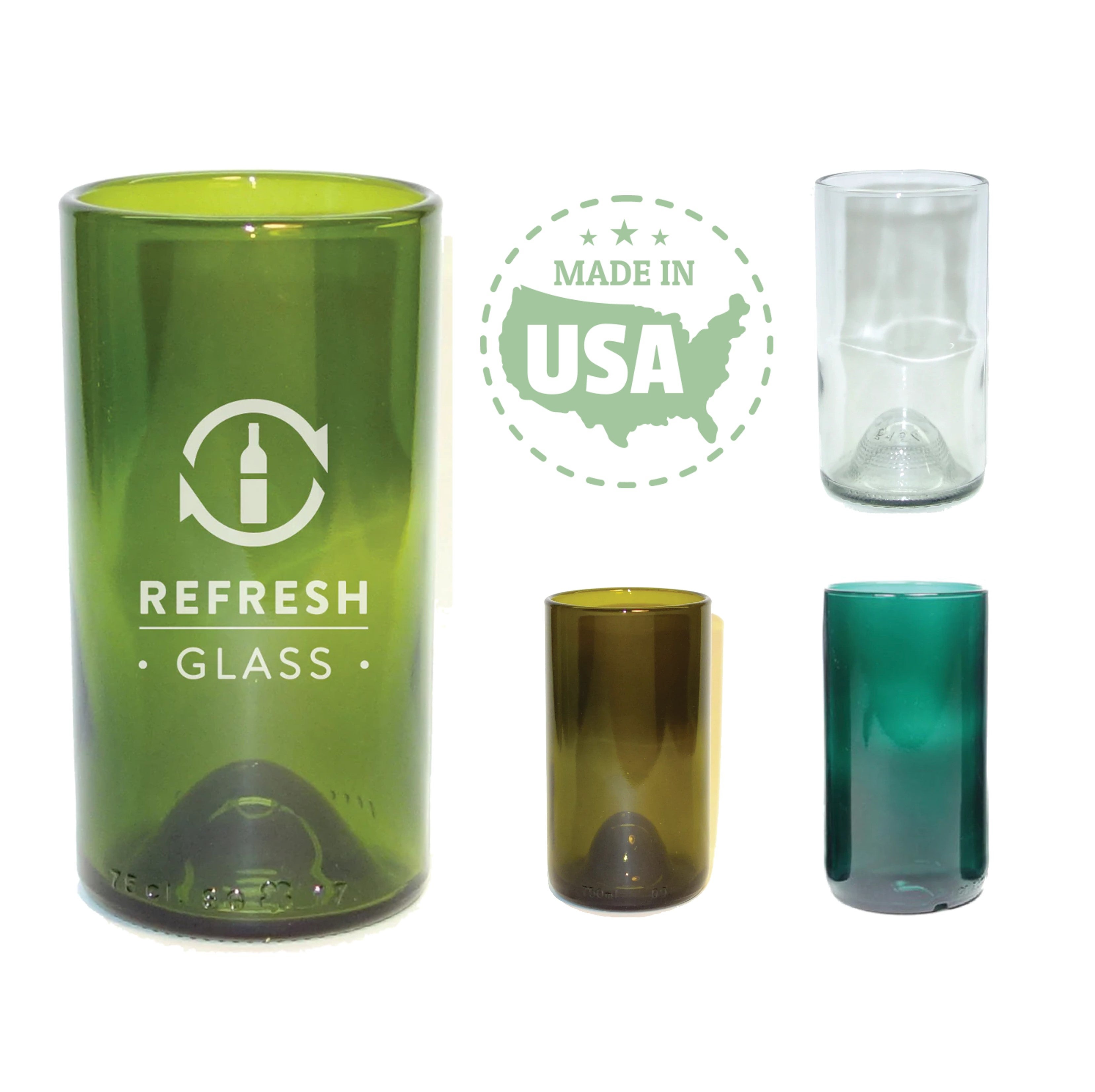 Recycled Glass Singlet 16 oz