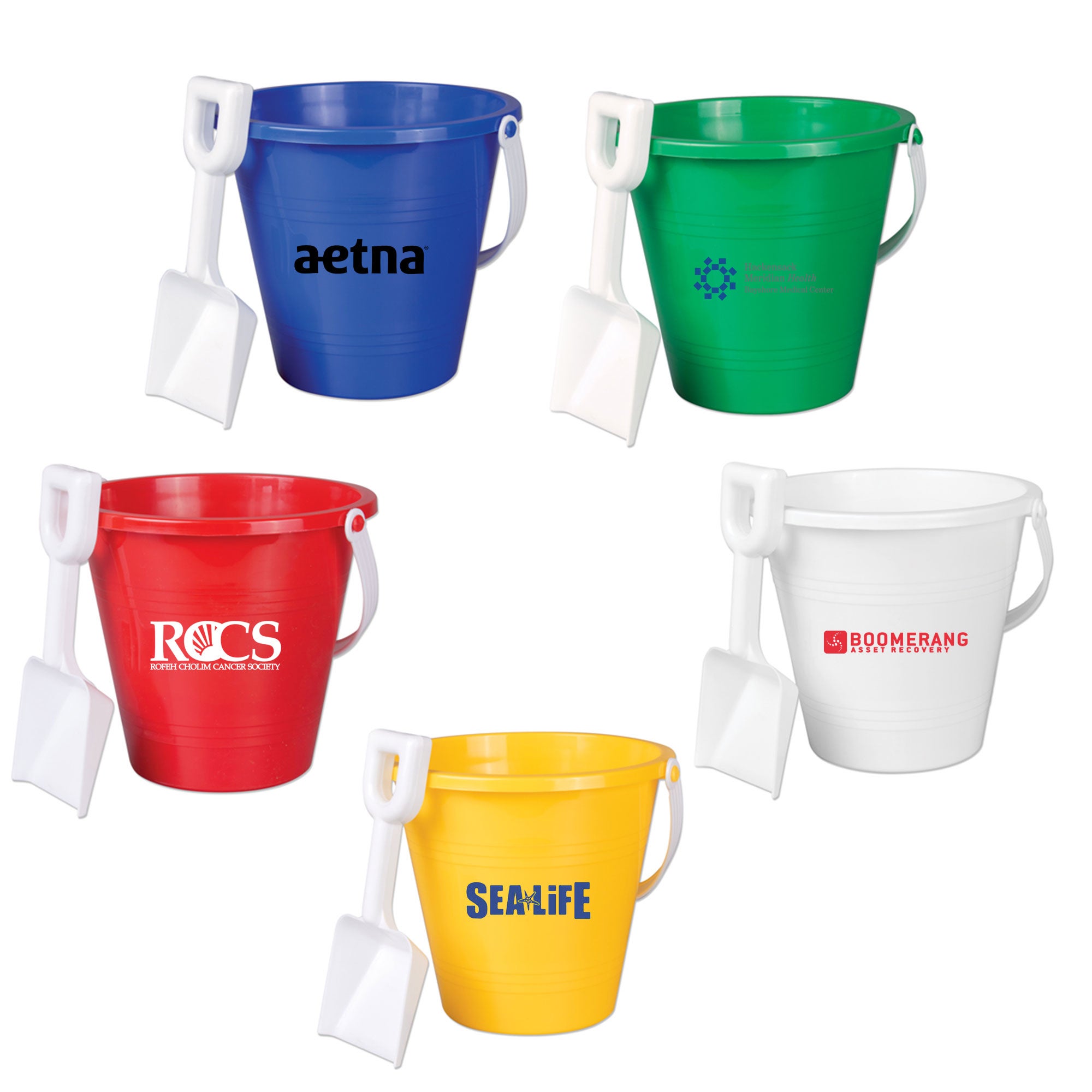 Sand Bucket with Shovel | USA Made | 9"