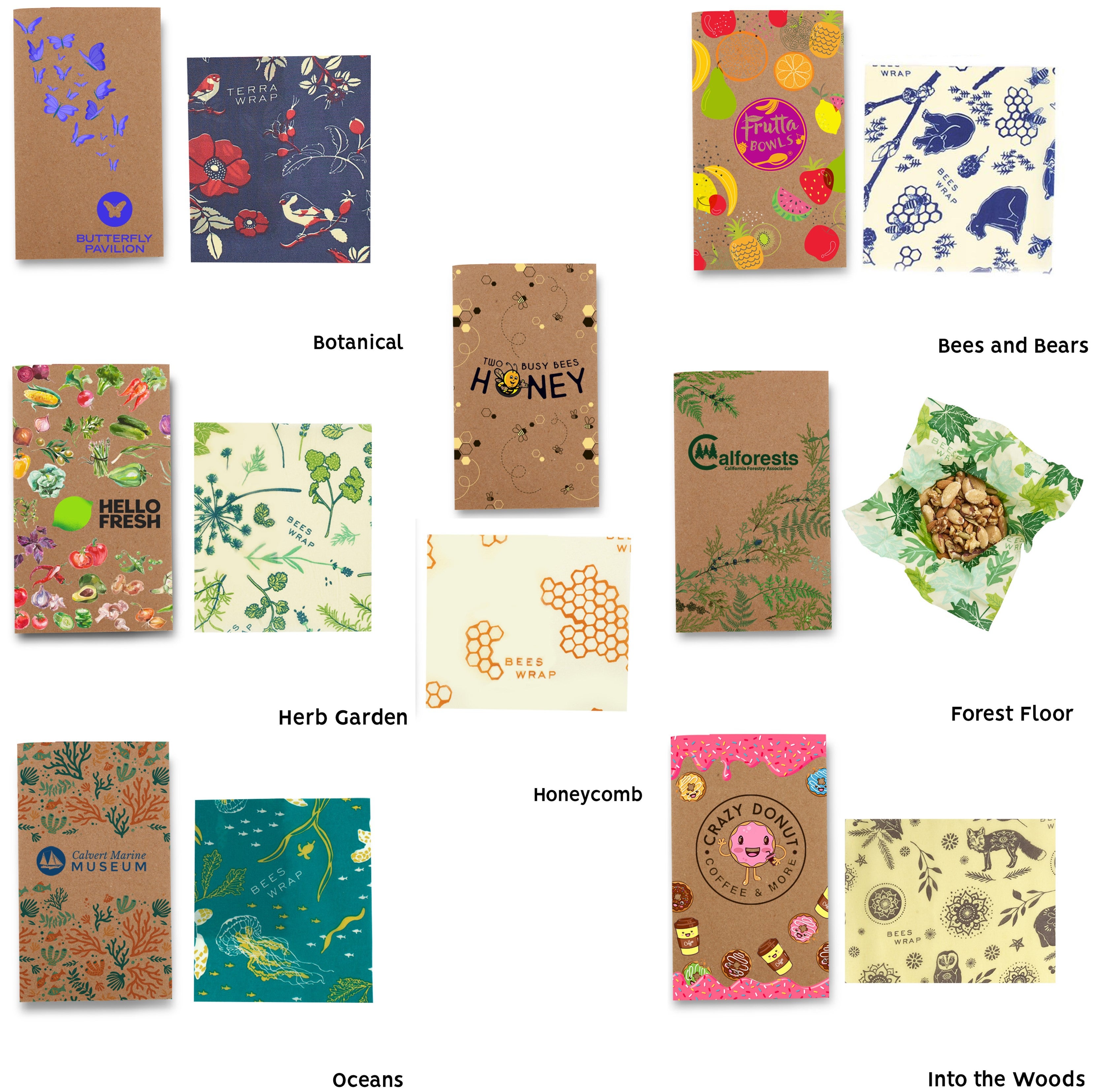 Custom Branded Bee’s Wrap ® Sandwich Wrap | USA Made