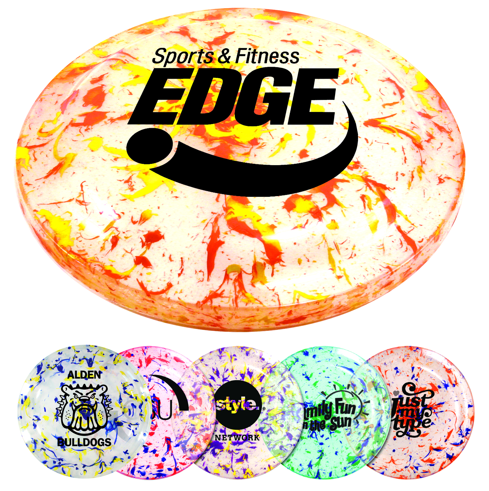 Colorful Frisbee Flyer