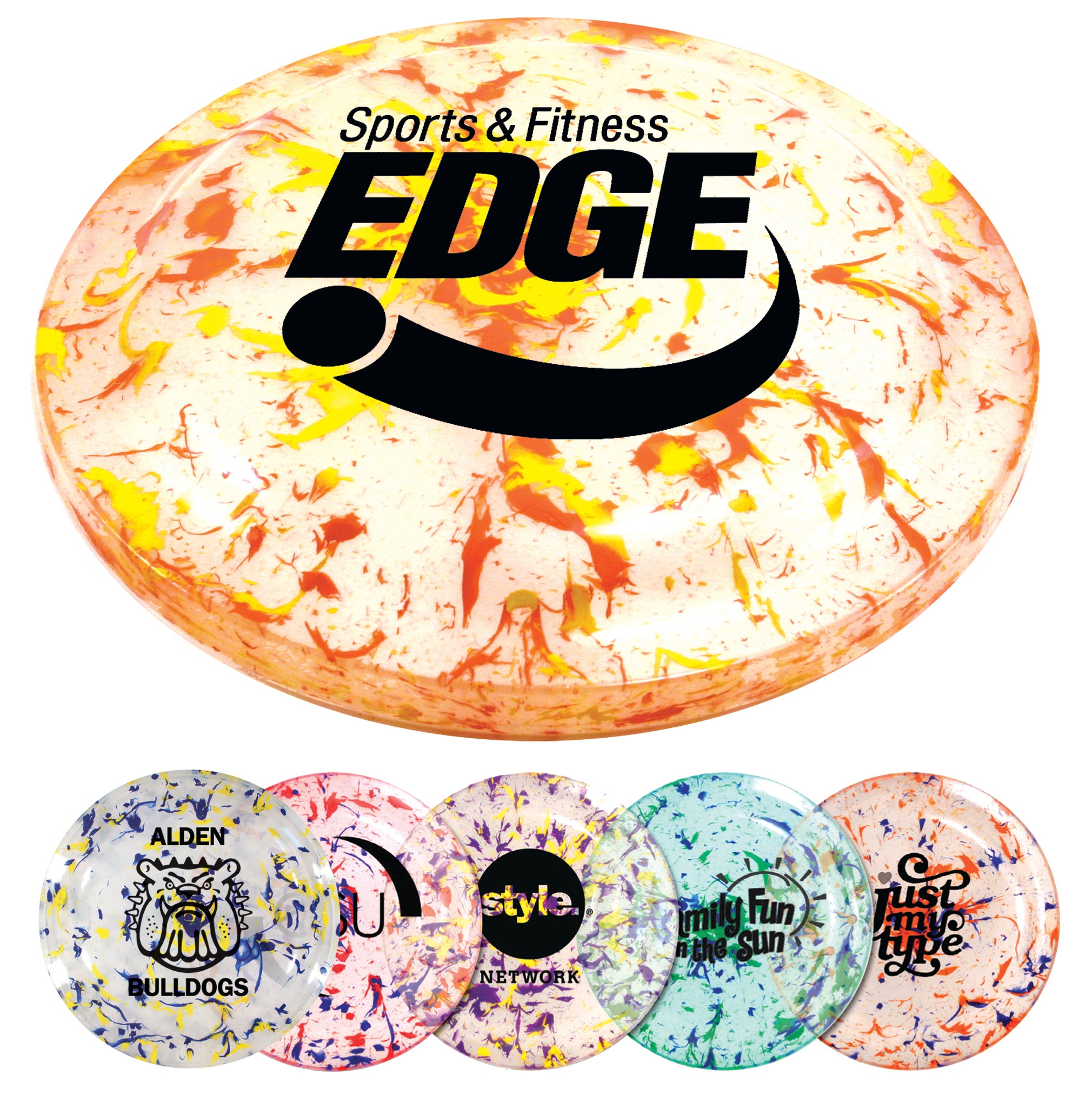 Colorful Frisbee Flyer