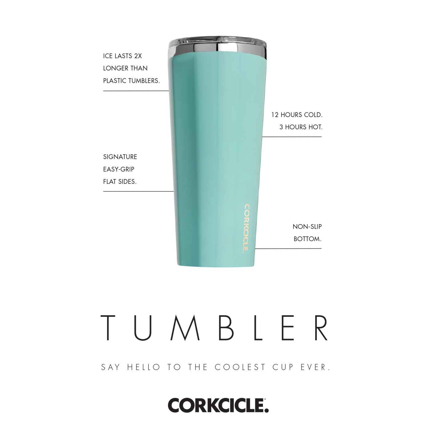 Custom Corkcicle® Tumbler | 16 oz