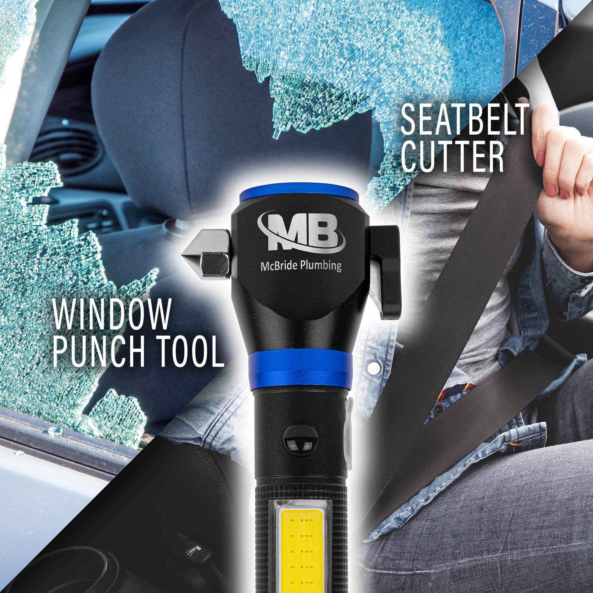 Multi-Functional Survival Flashlight| Reusable