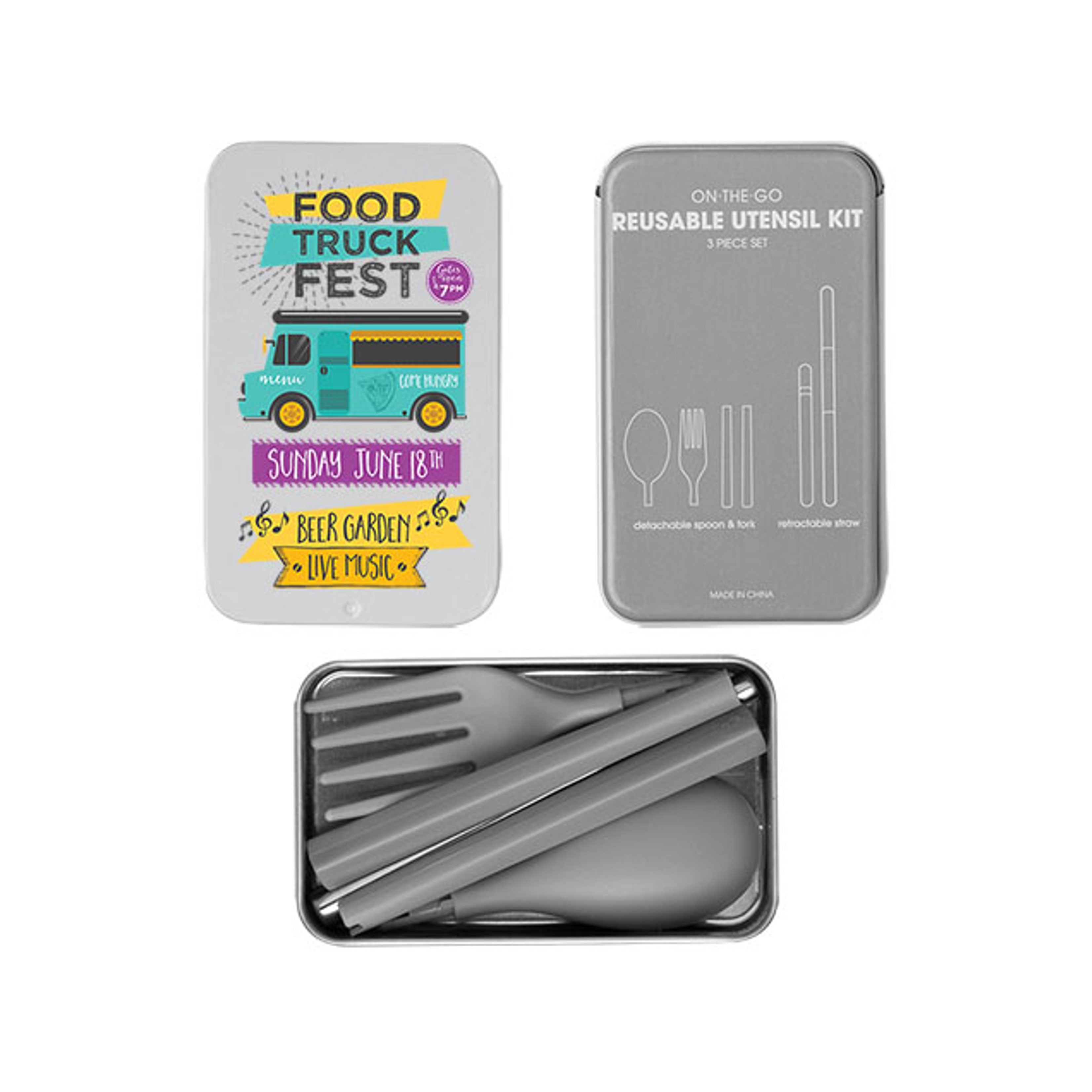 On the Go Buildable Utensil Kit | Reusable