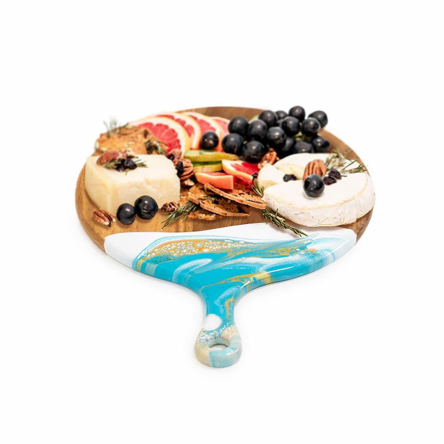 Round Paddle Acacia Serving Board
