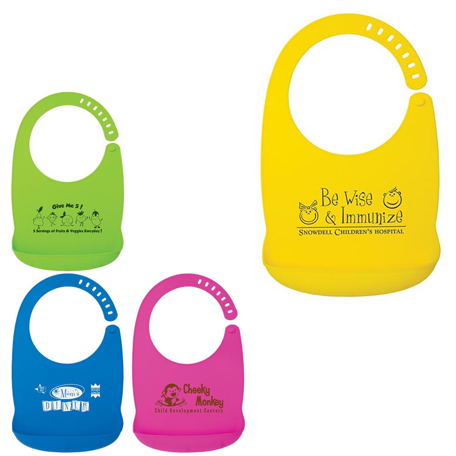 Silicone Baby Bib with Crumb Catcher | Reusable