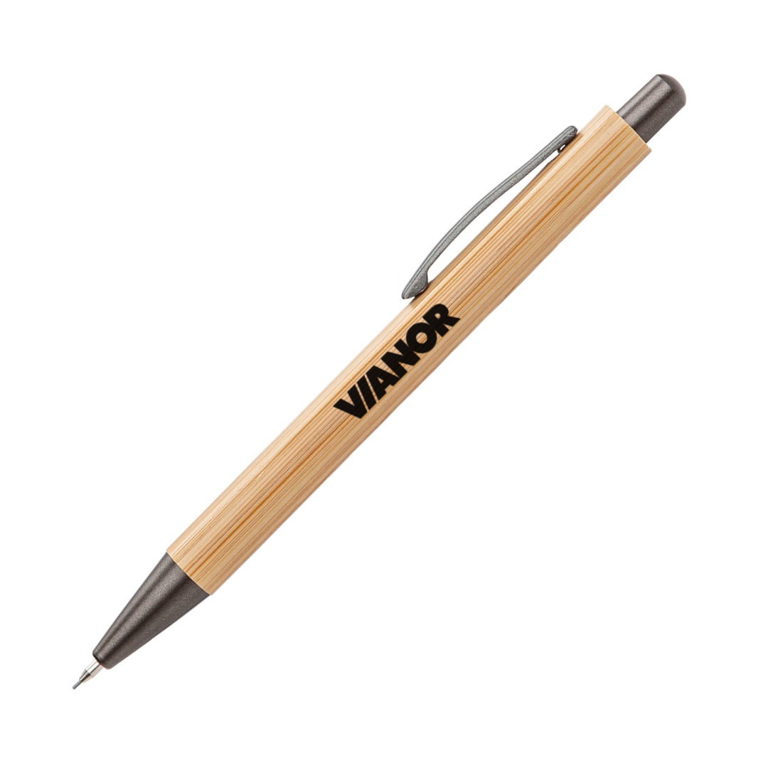 Bamboo Custom Mechanical Pencil | Reusable