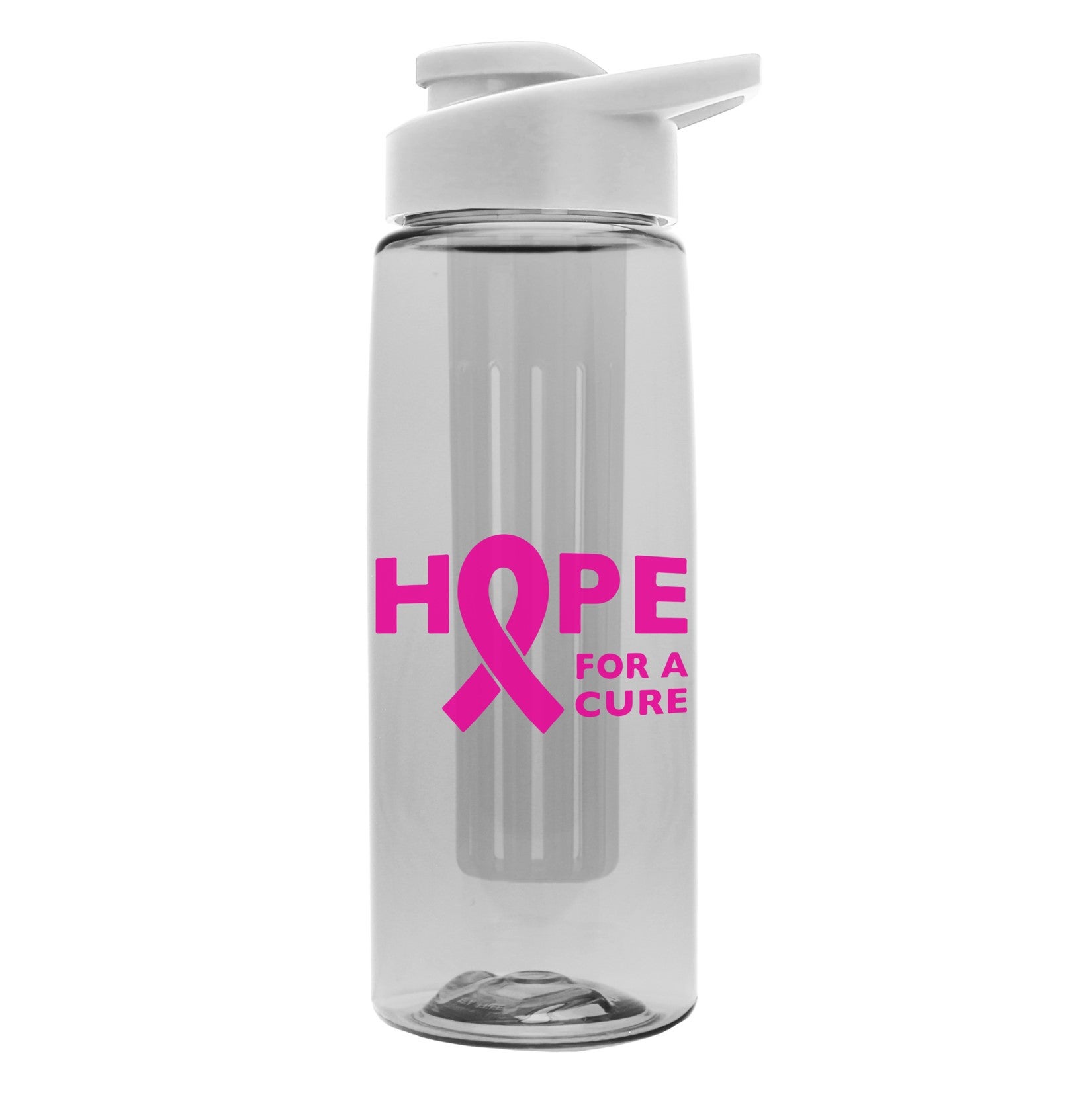 Branded Breast Cancer Awareness Water Bottle Infuser Water Bottle Breast Cancer Promo