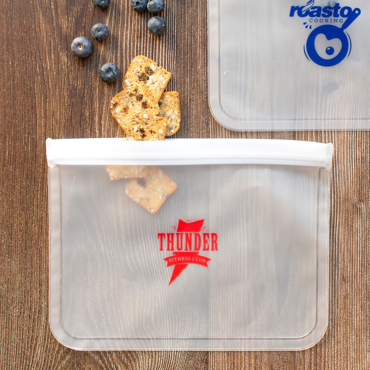 Reusable Zippered Food Storage Bag | 10x8