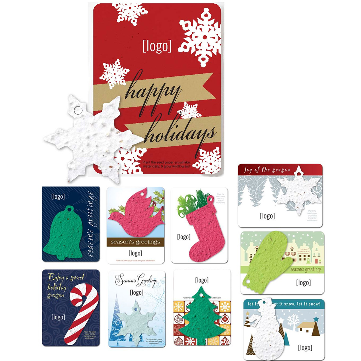 Holiday Seed Paper Mini Gift Pack | USA Made