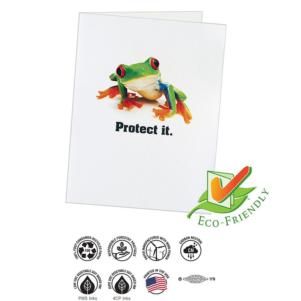 Recycled Full Color 2-Pocket Folder | USA Made