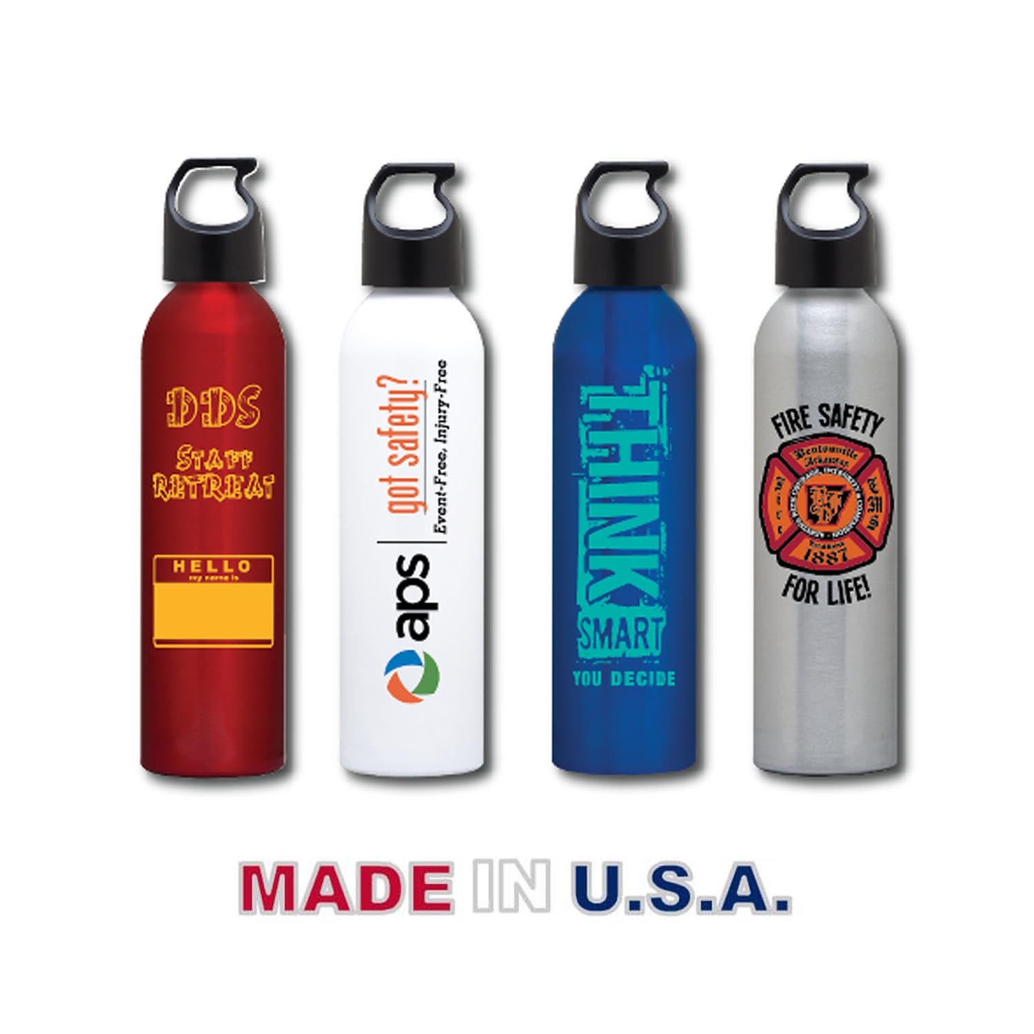 USA Made Aluminum Water Bottle | 24 oz.