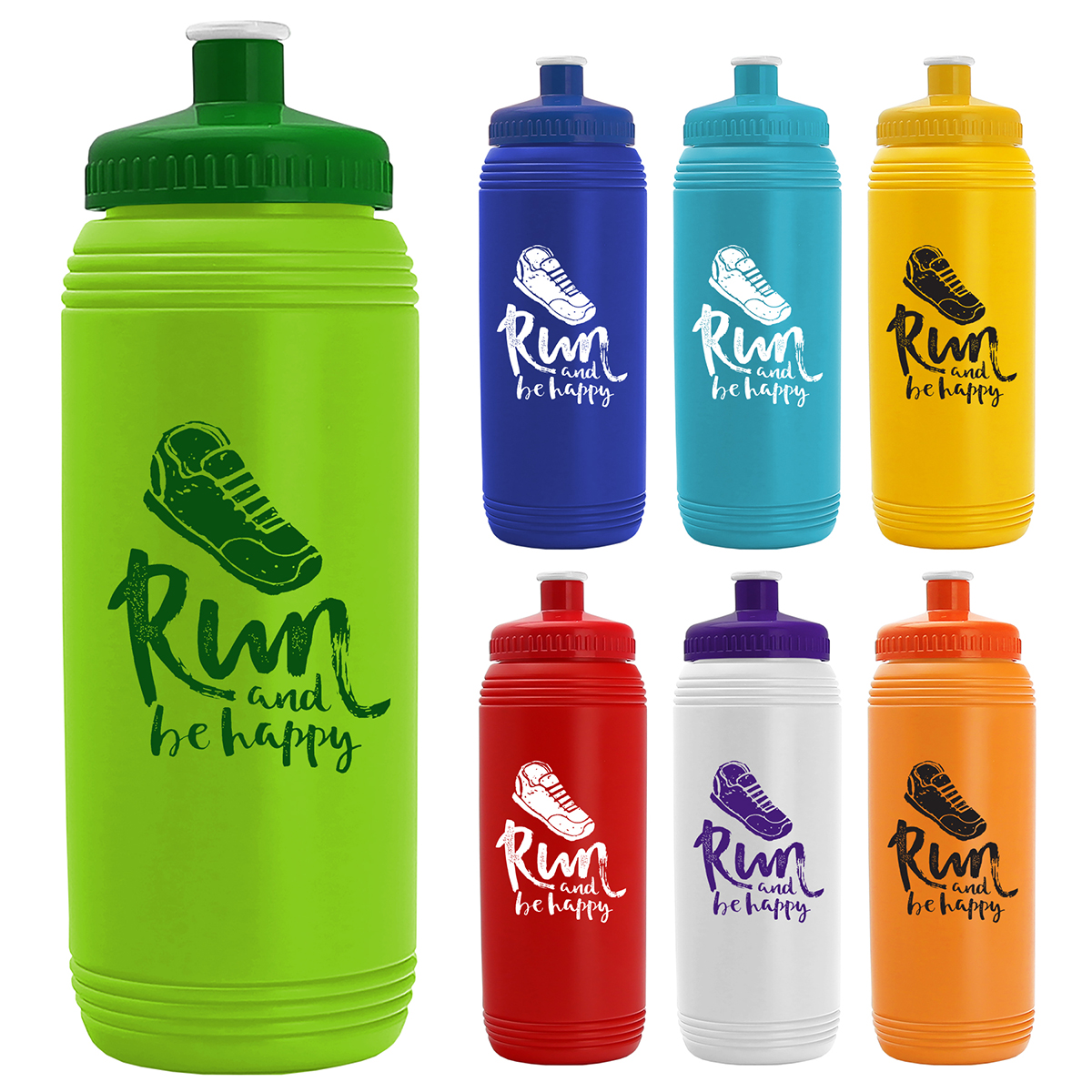 16 oz Junior Sports Water Recycled Bottle USA Made