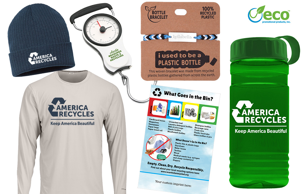 Best Promotional Products for America Recycles Day