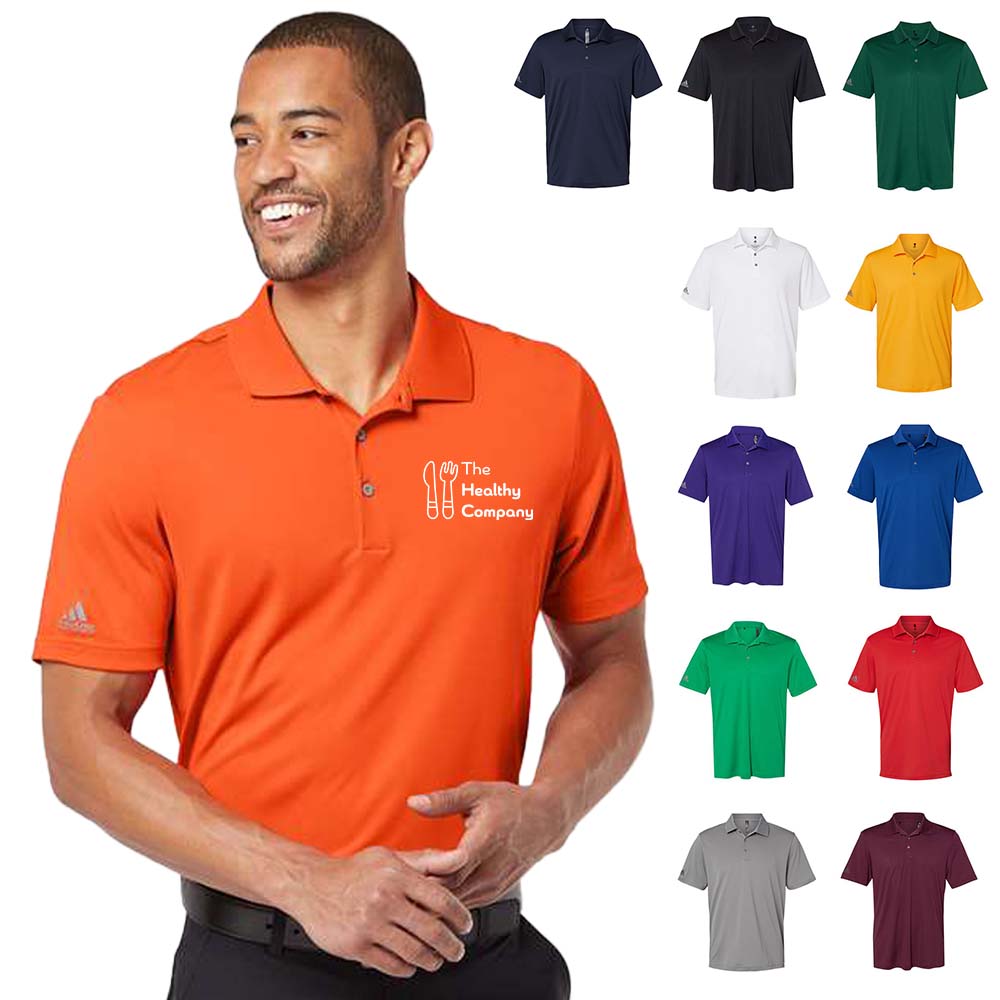 Embroidered Adidas Performance Sport Shirt | Recycled
