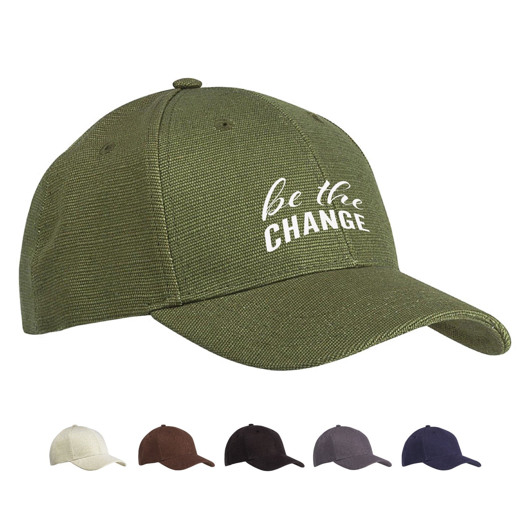 Hemp Embroidered Favorite Baseball Logo Cap Hat