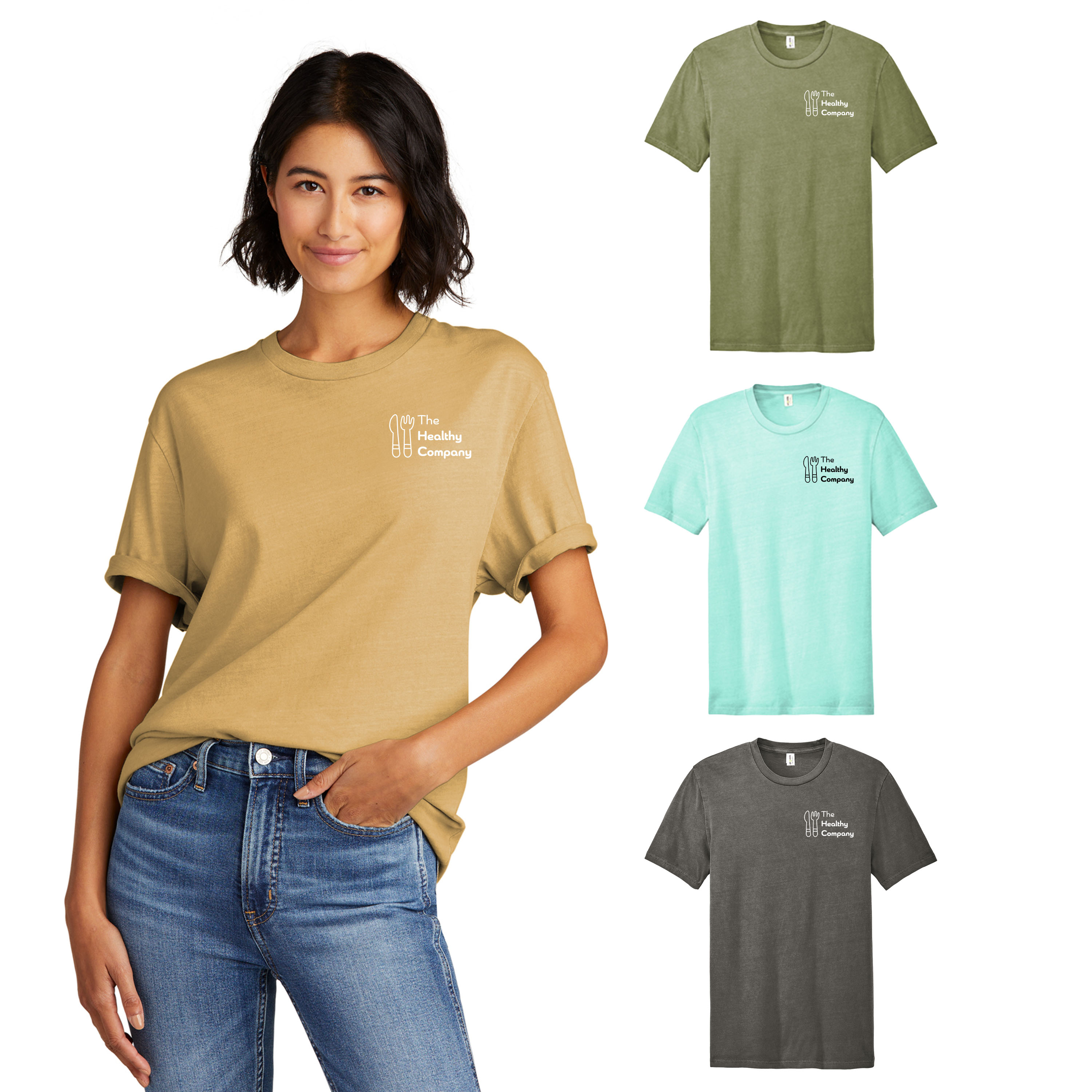 Organic Cotton Mineral Dye Soft Adult T-Shirt | 4.3 oz