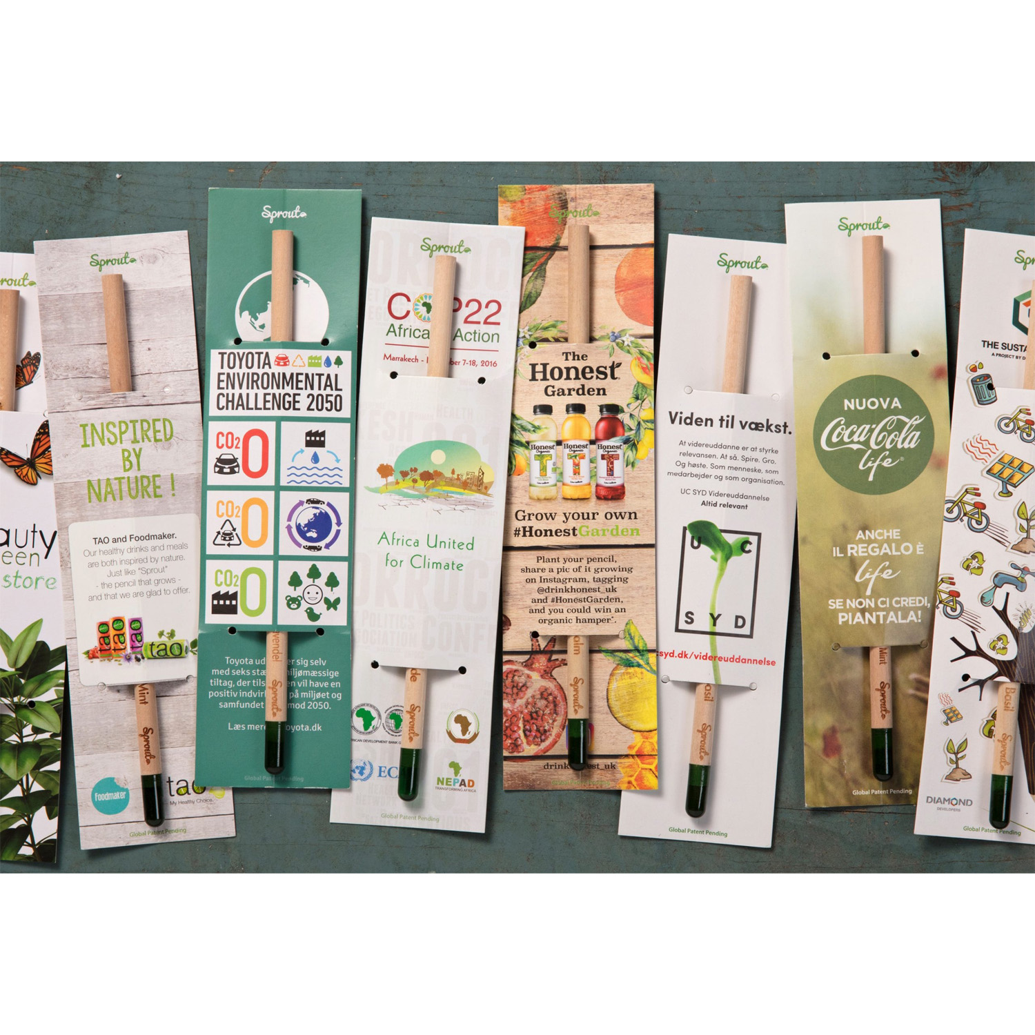 Plantable Sprout Pencils  with Custom Packaging | Sustainable Certified