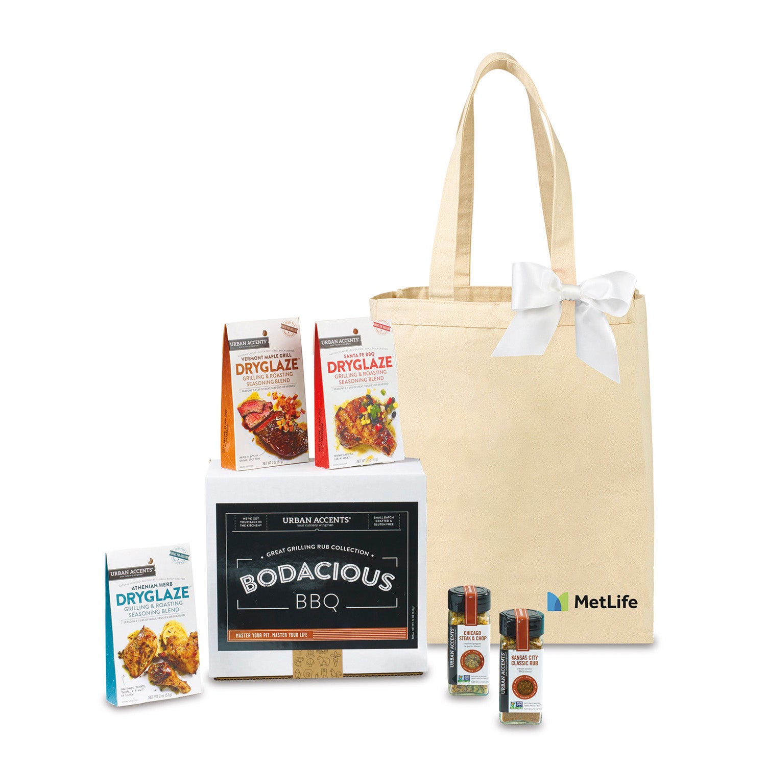BBQ Gift Set with Custom Tote | Reusable