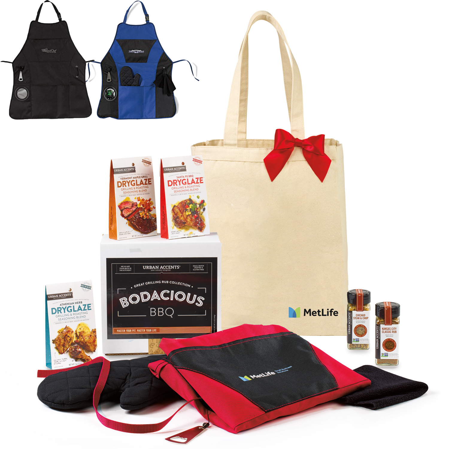 BBQ Master Gift Set with Apron Kit | Reusable