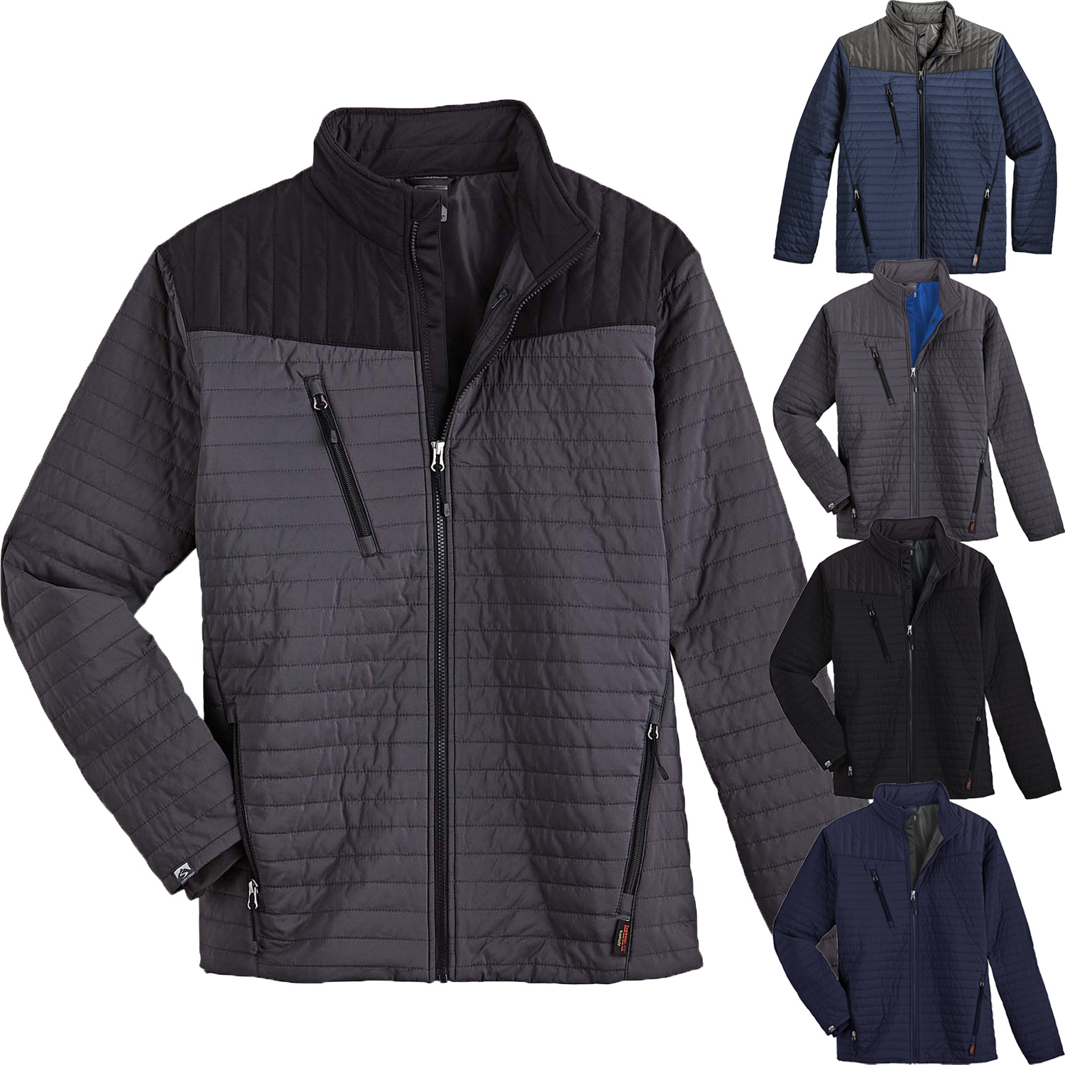 Men's Recycled Eco Insulated Quilted Jacket