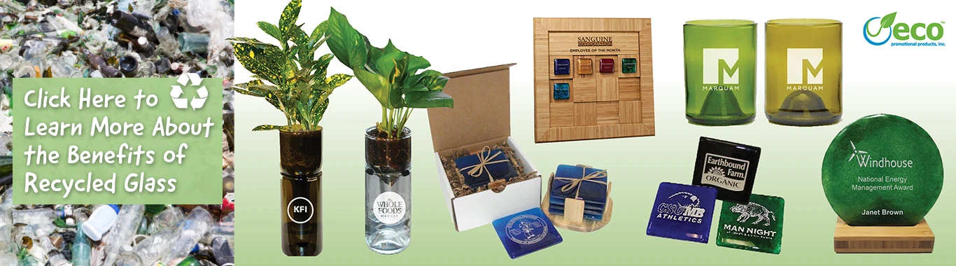 EPP Benefits of Recycled Glass Promotional Products