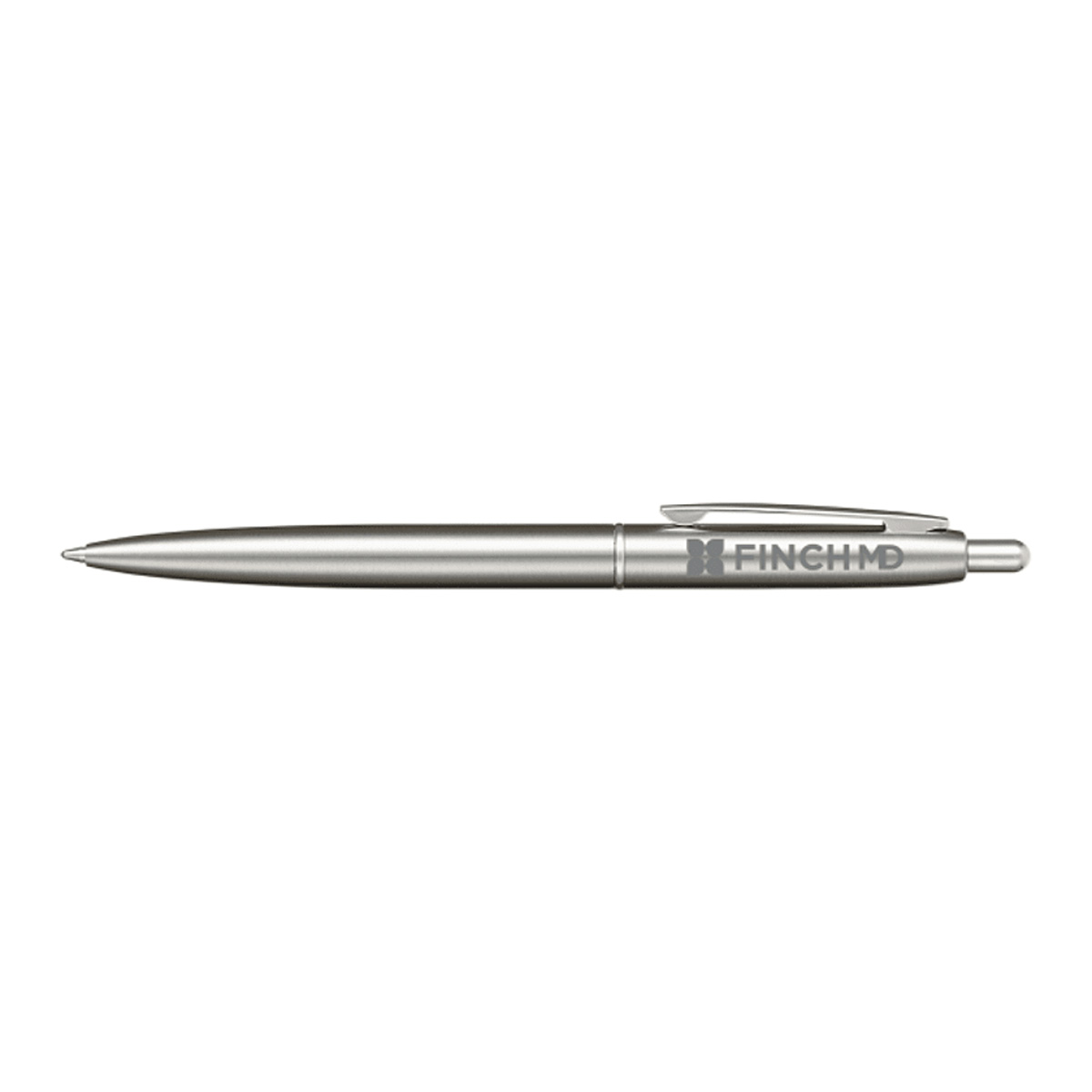 Recycled Stainless Steel Ballpoint Pen | Refillable