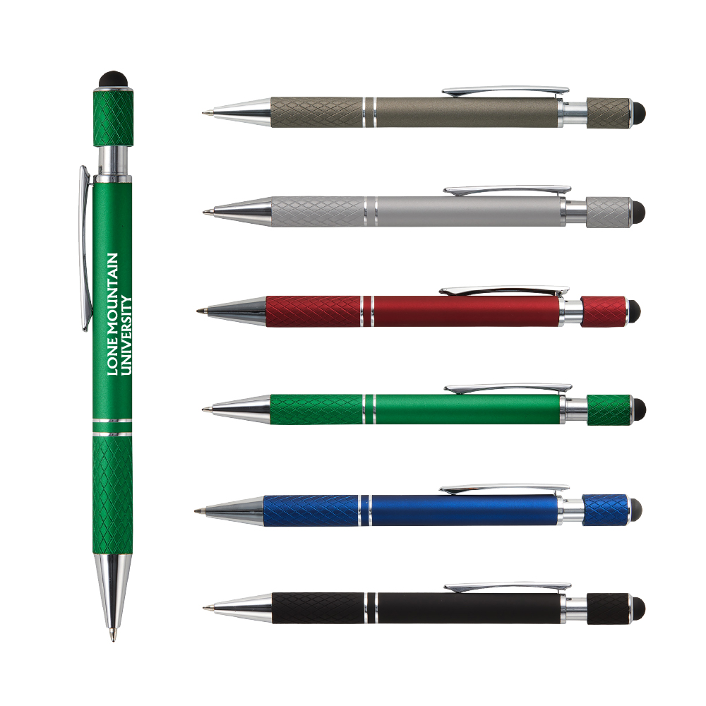 Aluminum Stylus Pen with Spin Top 